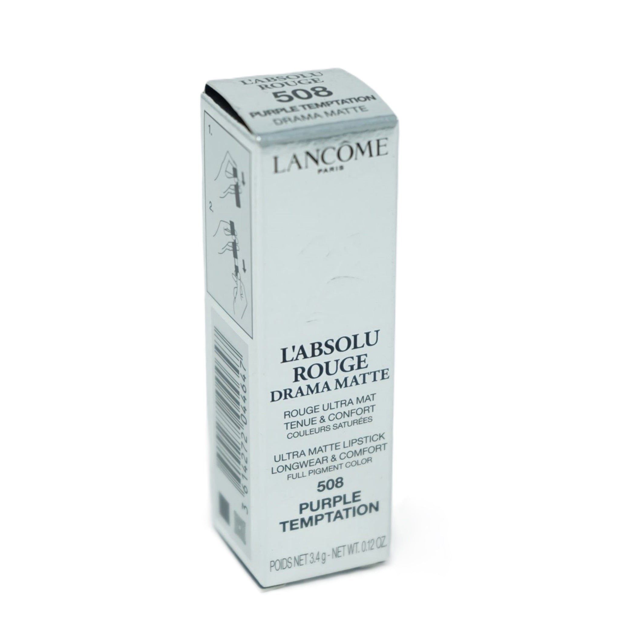 Lancome L'Absolu Rouge Drama Matte Lipstick 3,4g/ 508 Purpletemptation