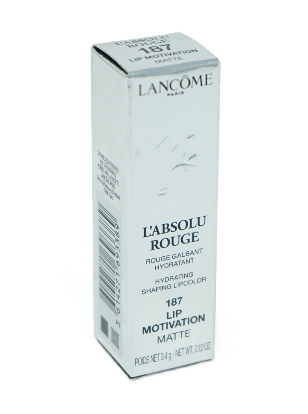 Lancome L'Absolu Rouge Drama Matte Lipstick 187 Lip Motivation Matte