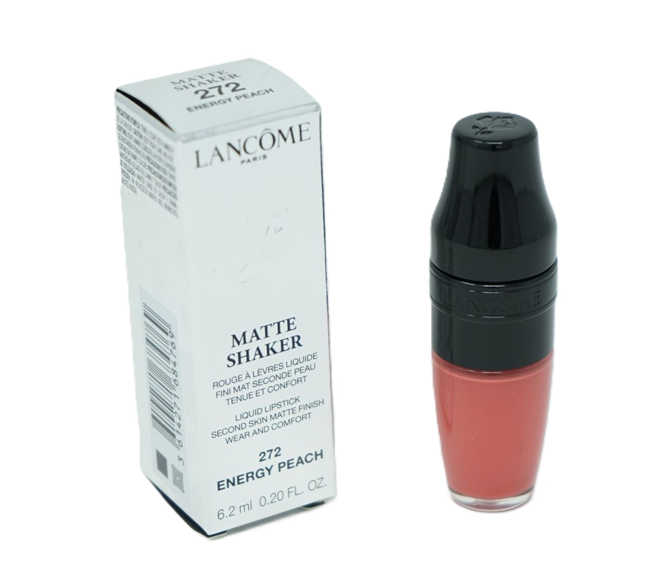 LANCOME matte shaker - liquid lipstick 272 Energy Peach 6,2ml
