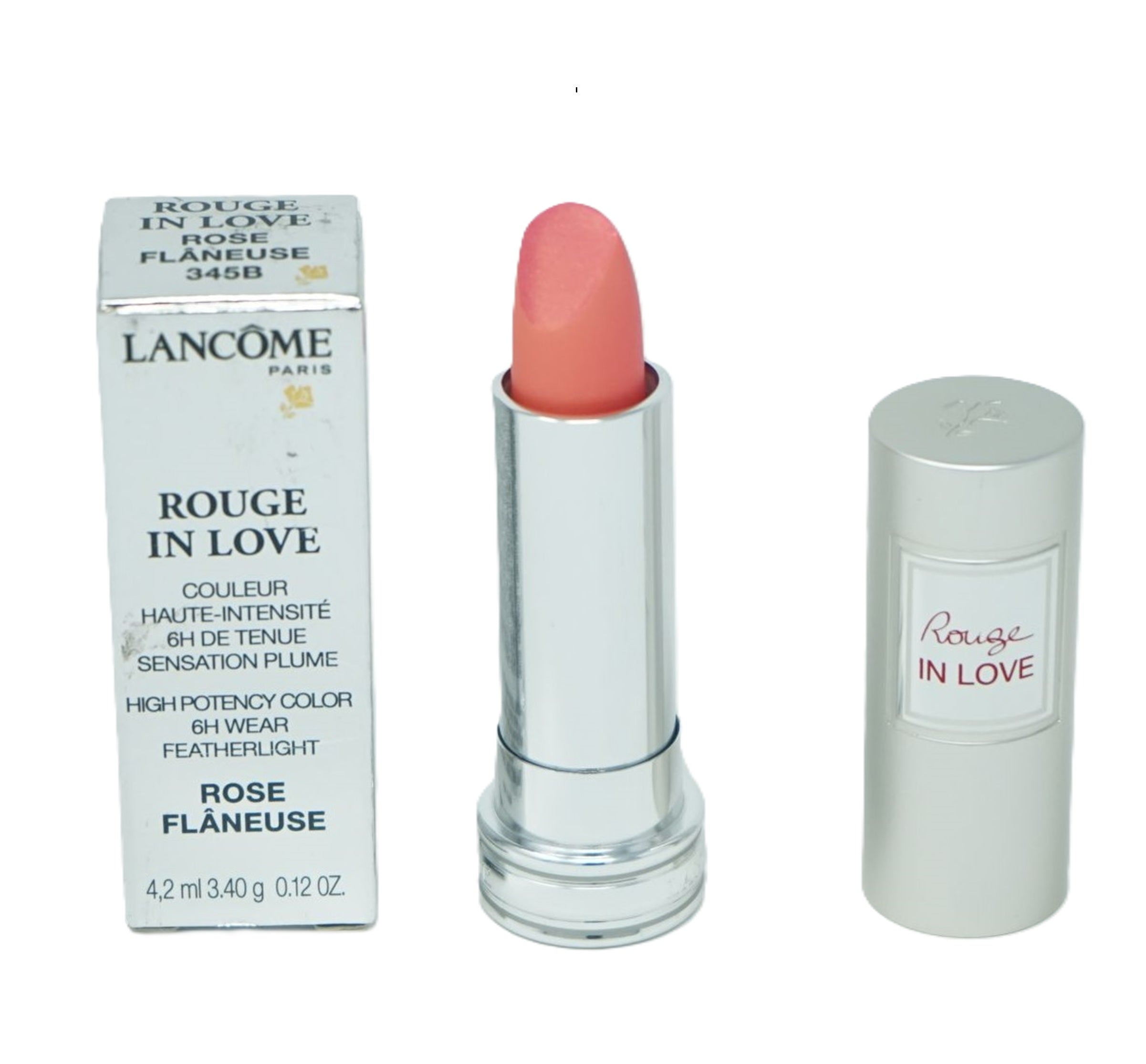 Lancome Rouge in Love Lippenstift 345 B Rose Flaneuse