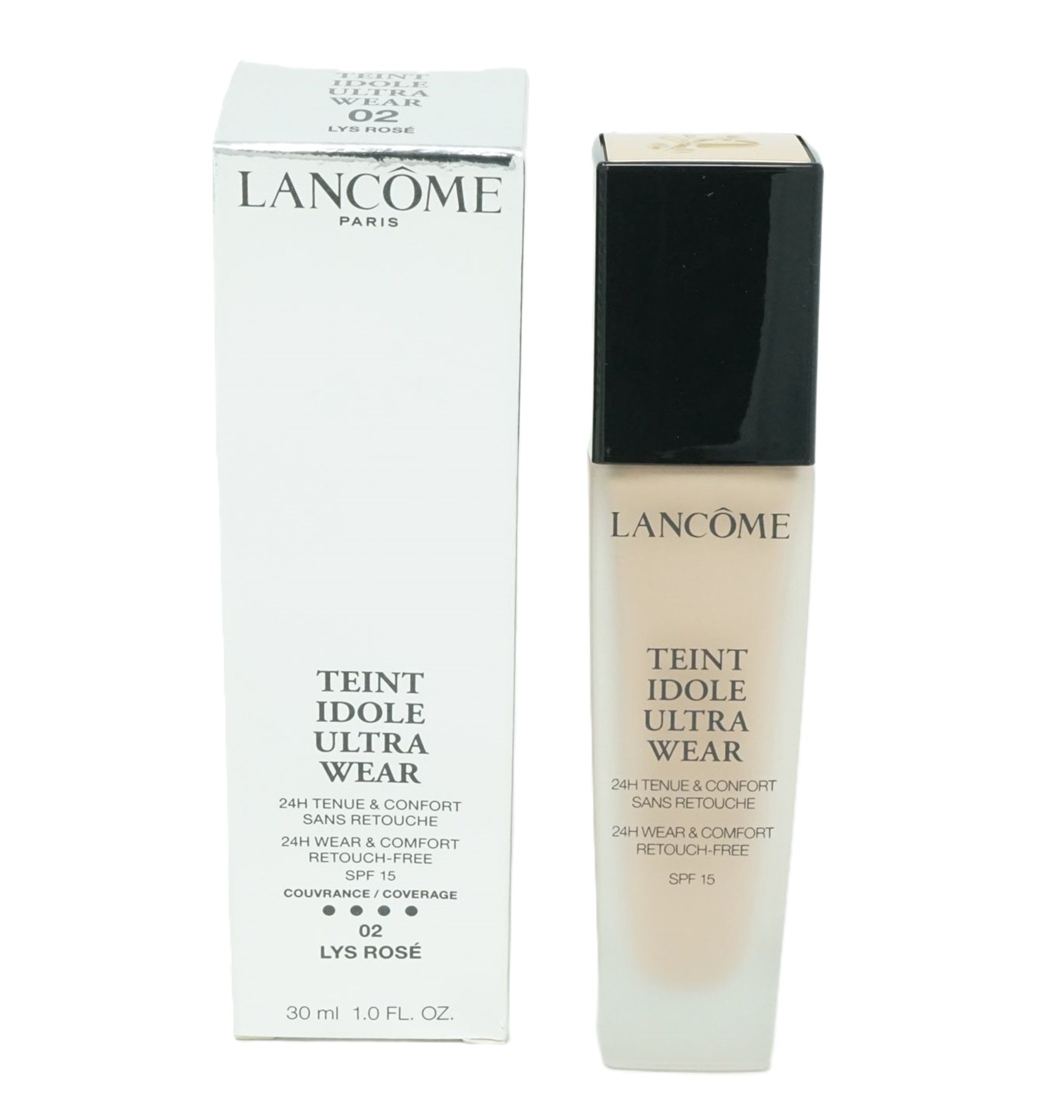 Lancome Teint Idole Ultra Wear 02 Rose 30ml