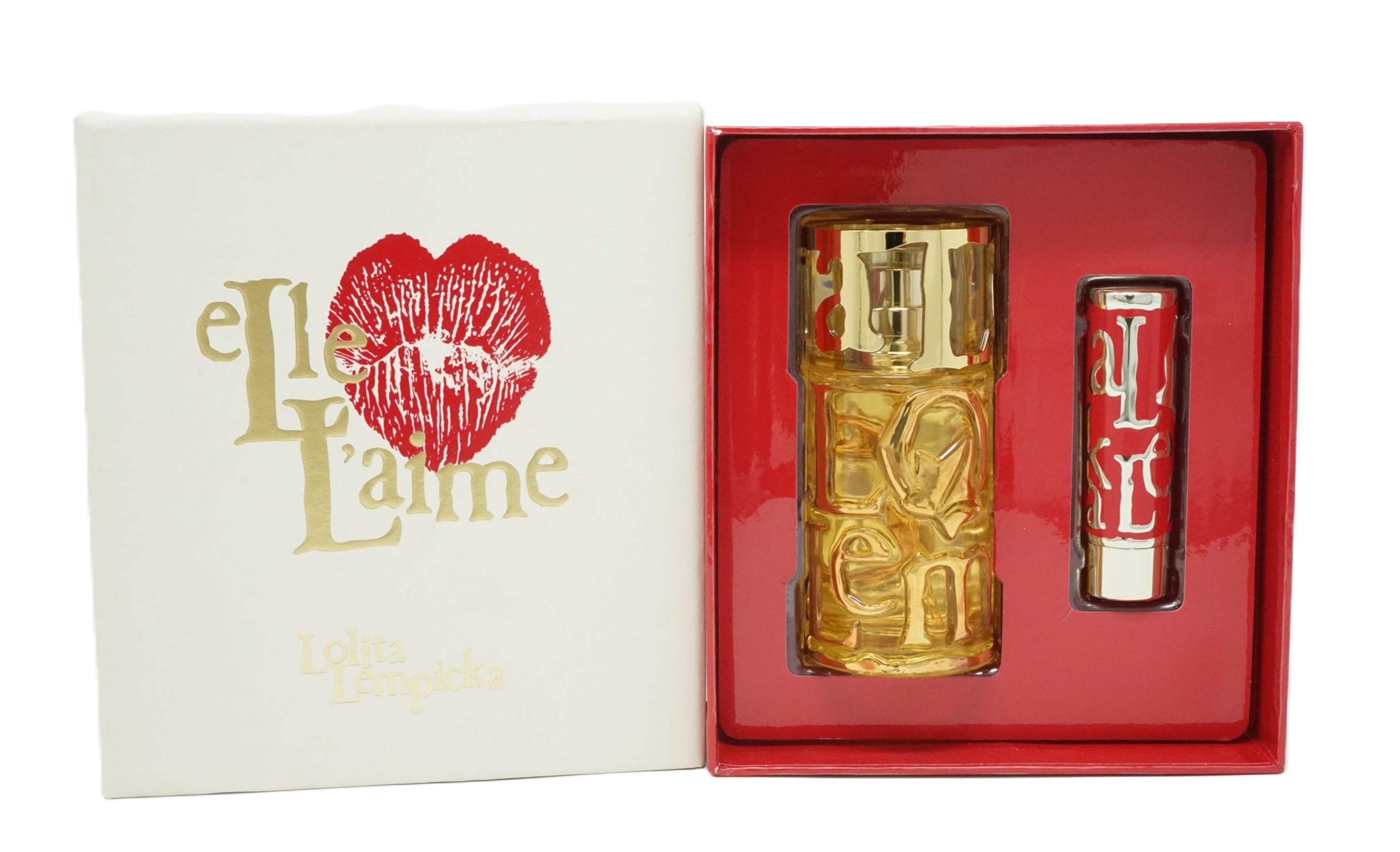Lolita Lempicka Elle L'Aime Eau de Parfum Spray 40 ml + Lipstick 10 Rouge