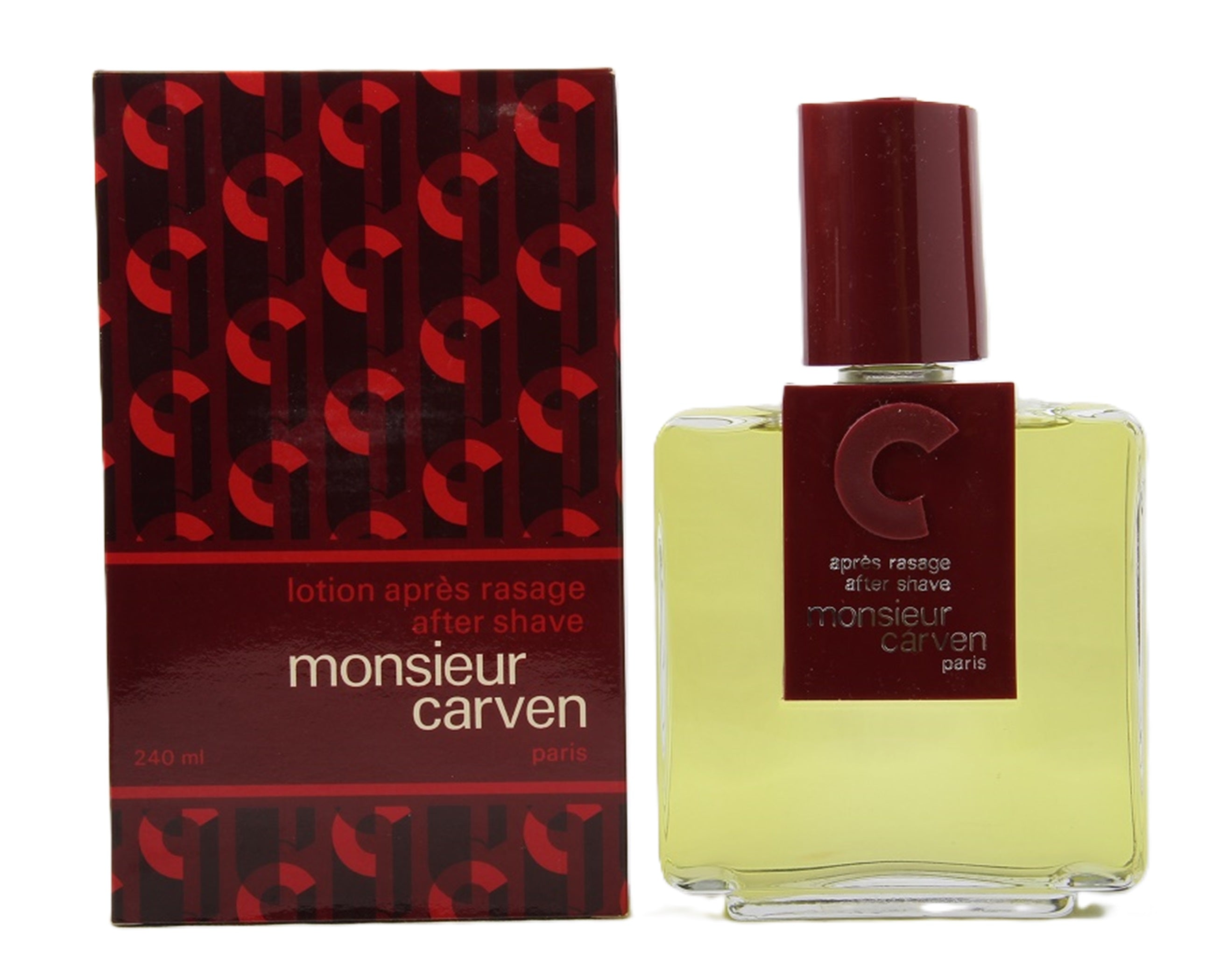MONSIEUR de CARVEN After Shave lotion  240 ML vintage