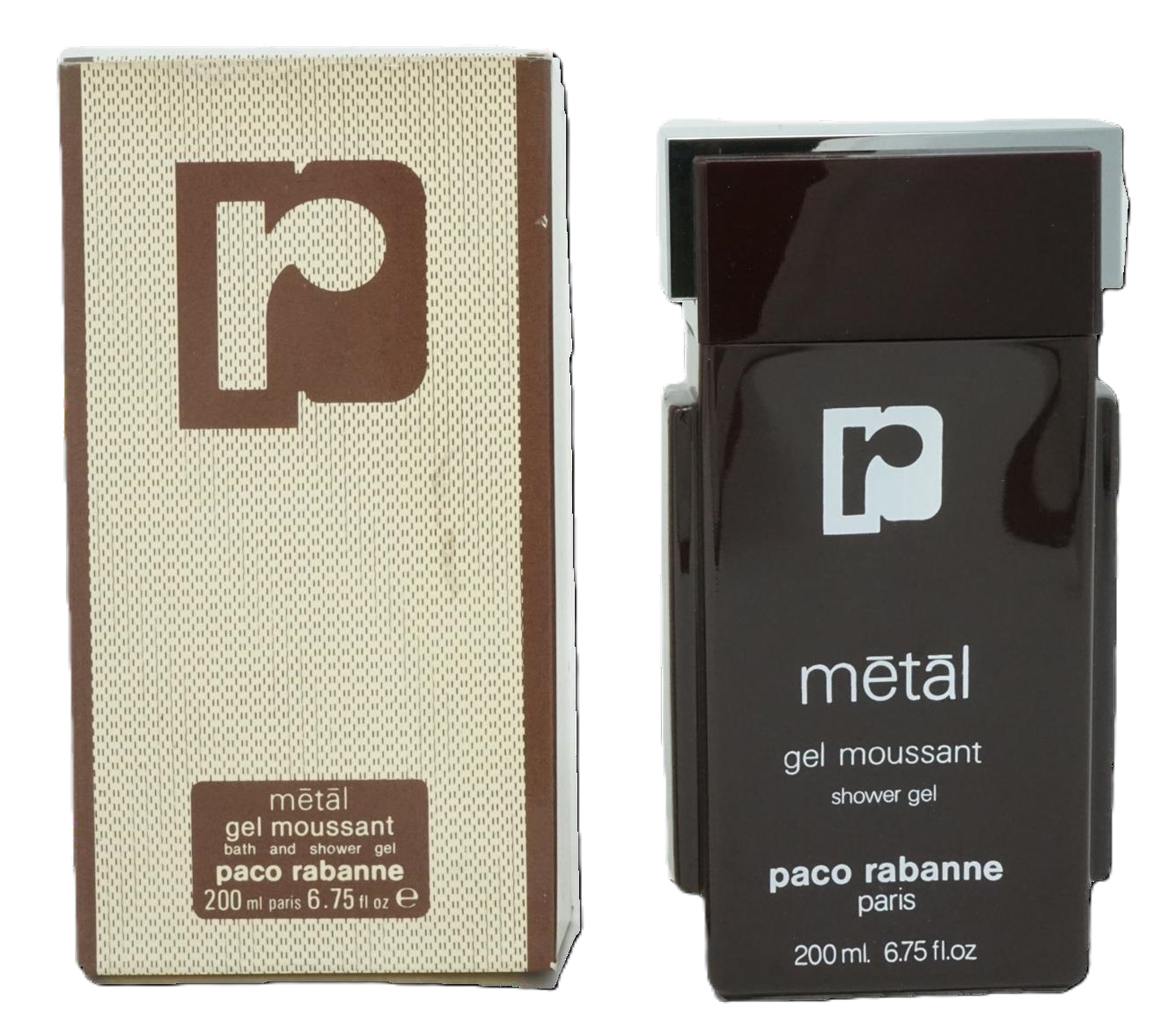 Paco Rabanne Metal Bath and Shower Gel 200 ml