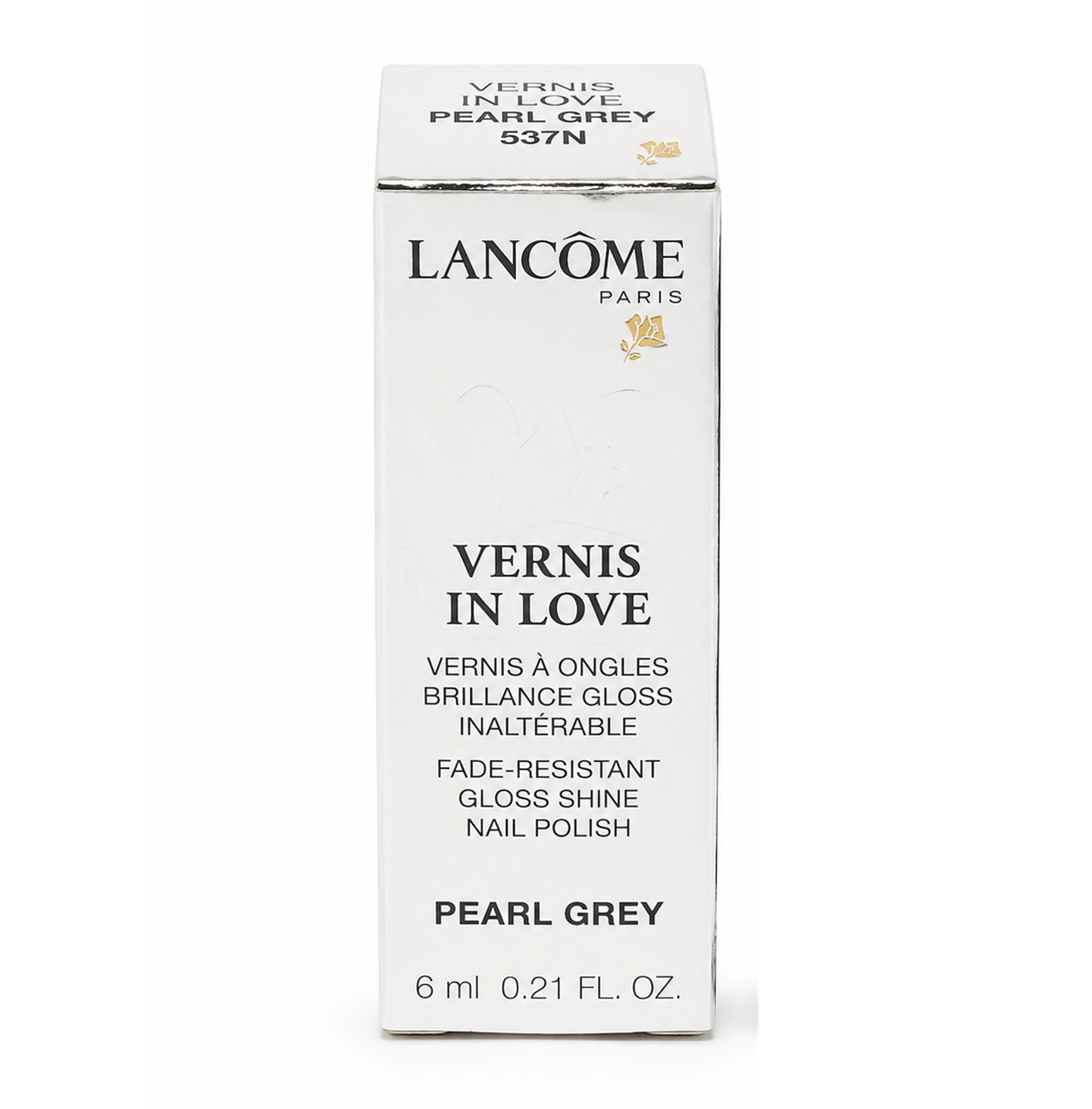 Lancome Vernis in Love Nagellack 537N Pearl Grey 6ml