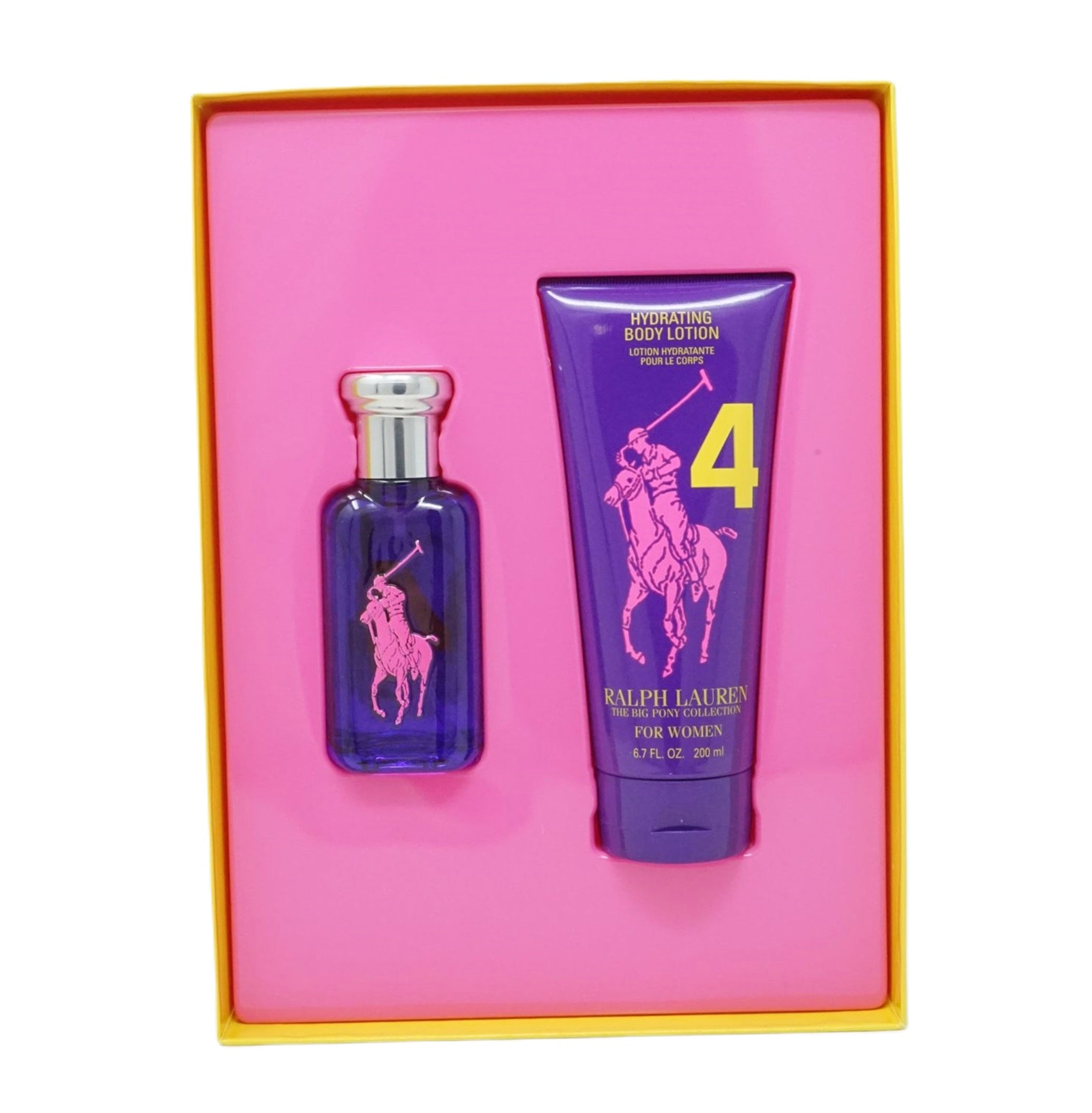 Ralph Lauren The Big Pony Collection Nr 4 Lila Eau De Toilette 50 ml + Body Lotion 200ml
