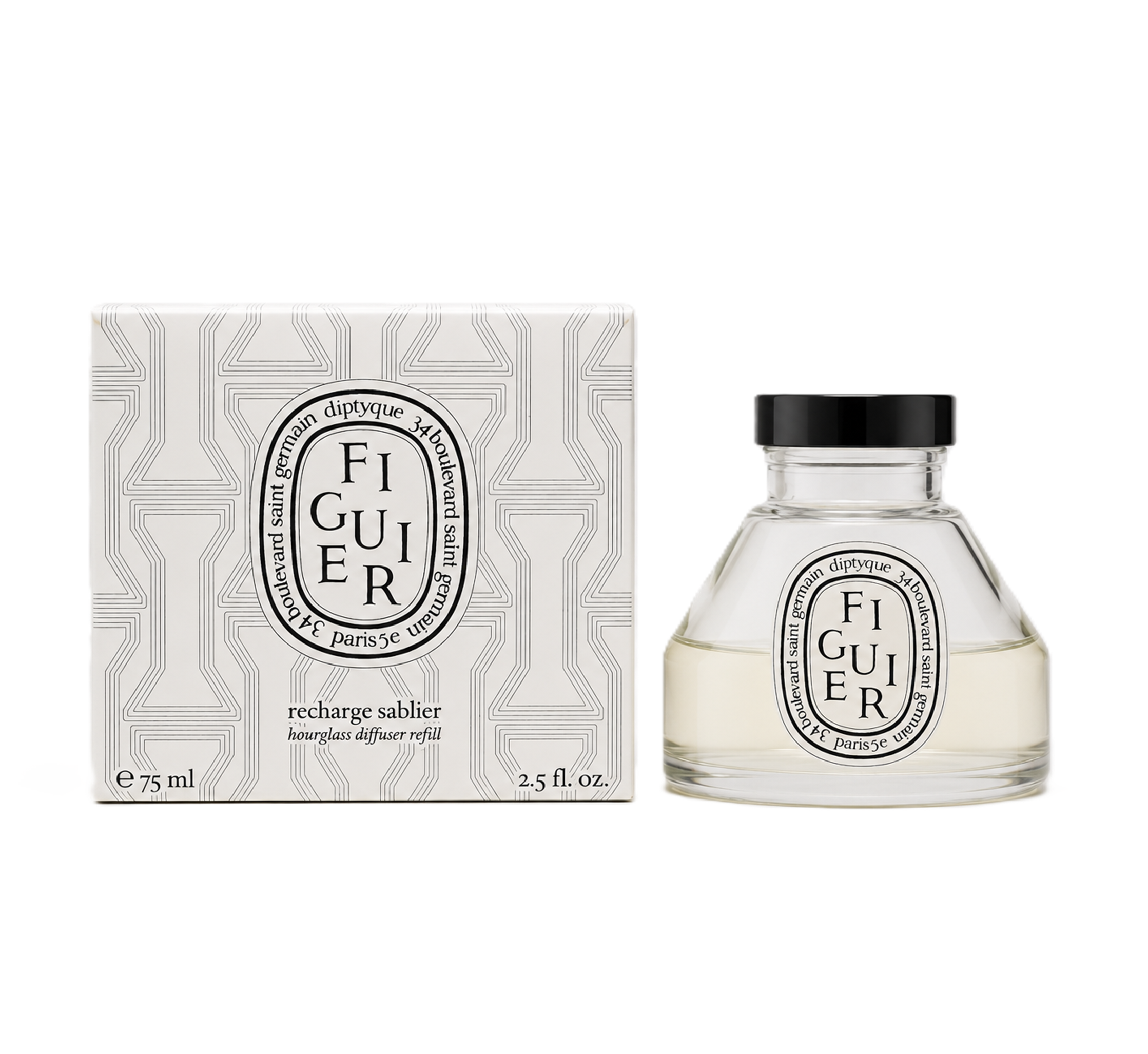 Diptyque Figuier Recharge Sablier Stundenglasduftspender Diffuser Refill 75ml