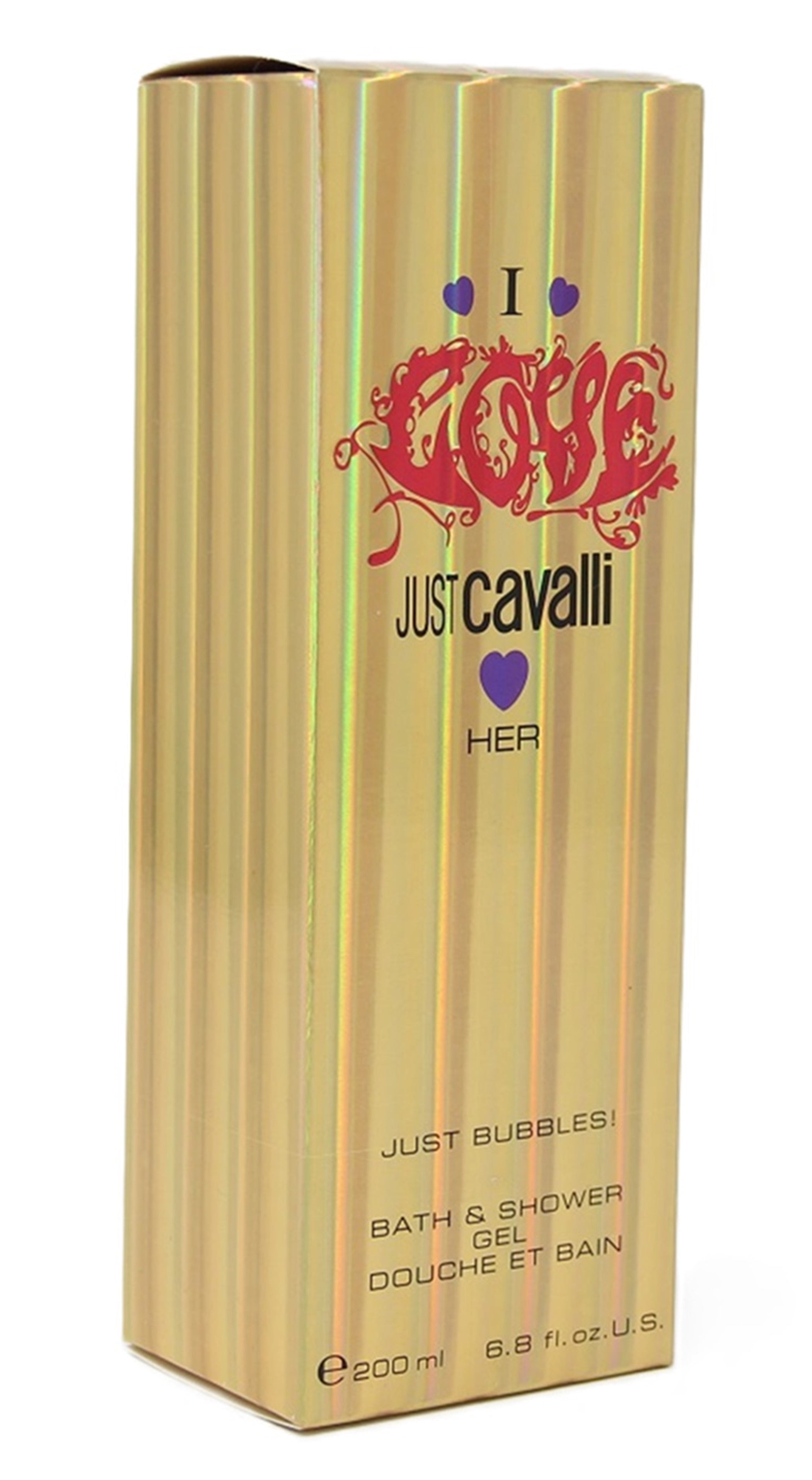 Roberto Cavalli Just Her Just Bubbles Bath and Shower Gel 200ml
