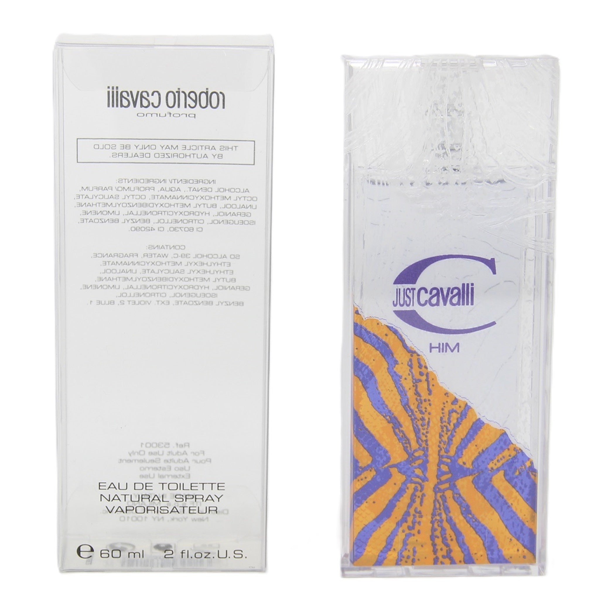 Roberto Cavalli Just Him Eau de Toilette 60ml