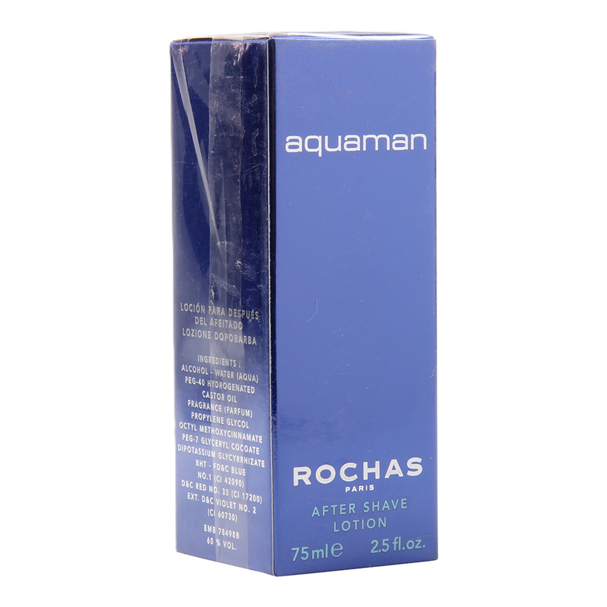 Rochas Aquaman After Shave Lotion 75ml