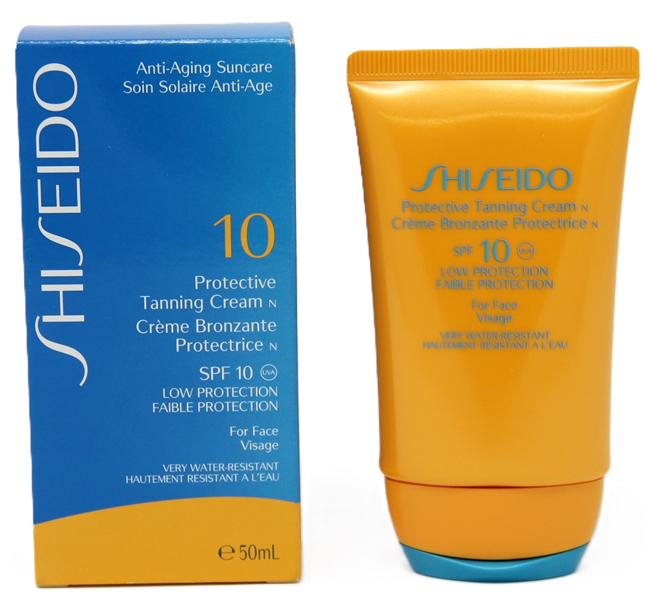 Shiseido 10 Tanning Cream Sonnencreme SPF10 50ml