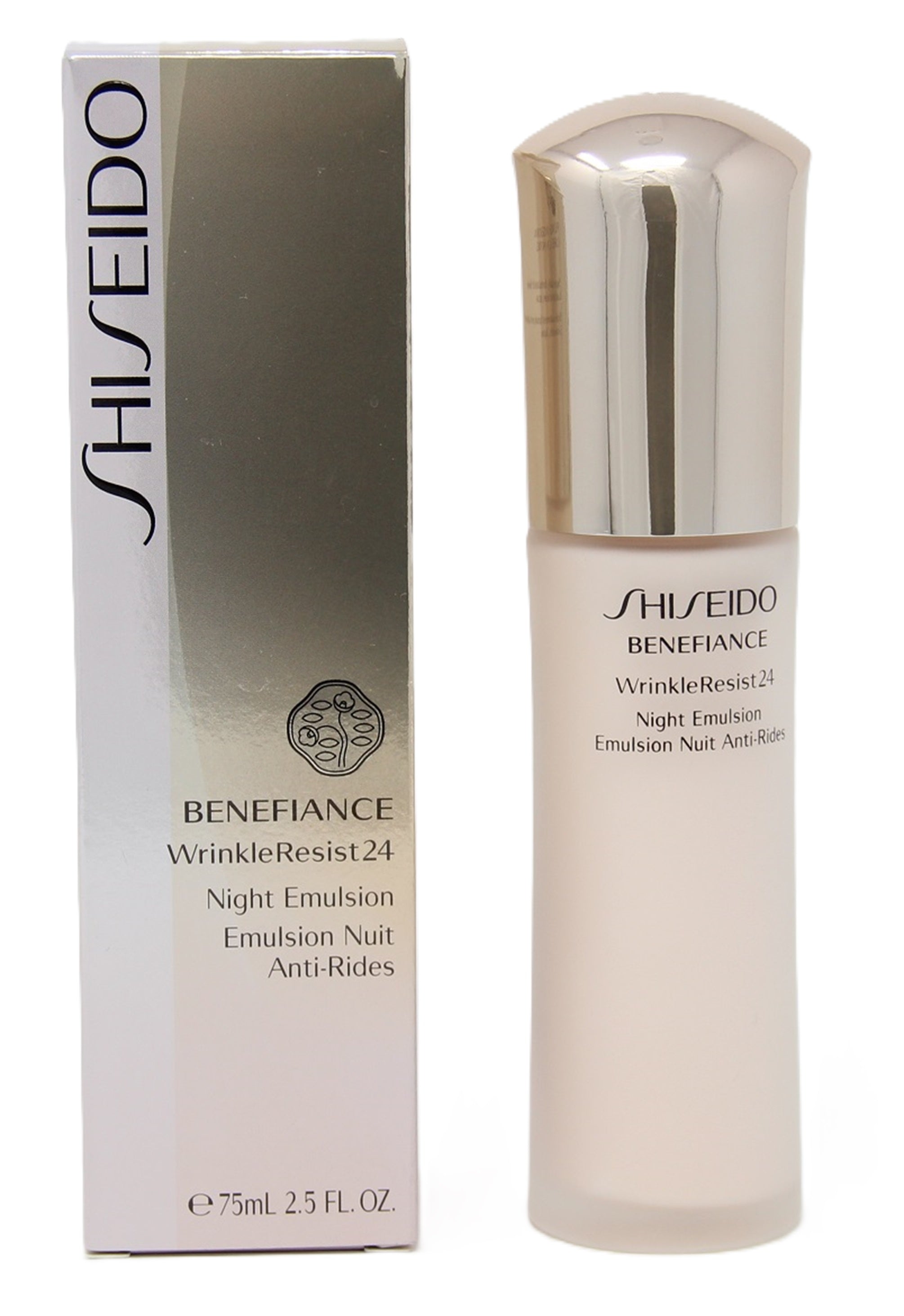 Shiseido Benefiance Nacht Emulison Anti-Falten Wirkung 75ml