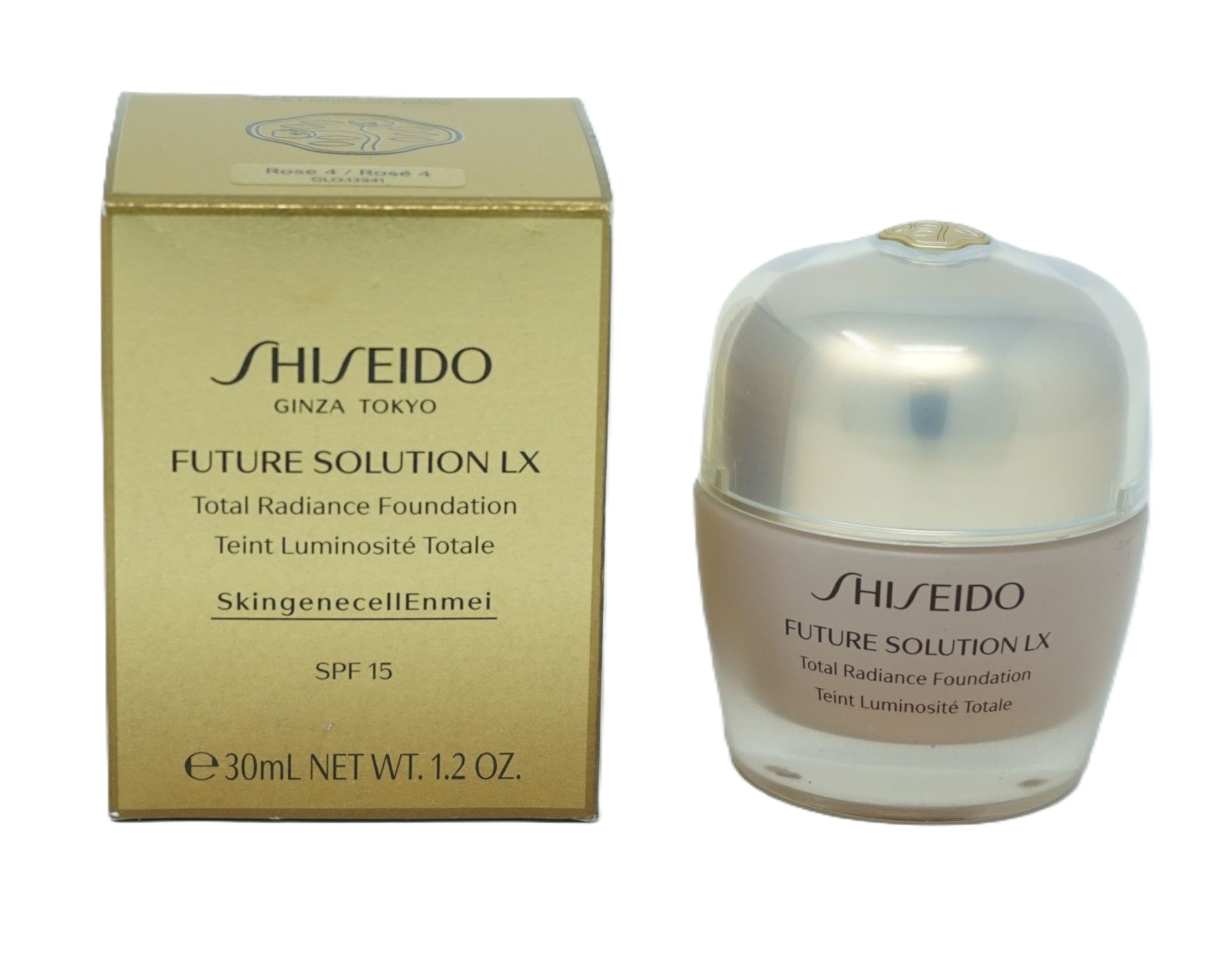 Shiseido Ginza Tokyo Future Solution LX Foundation SPF15 Rose 4