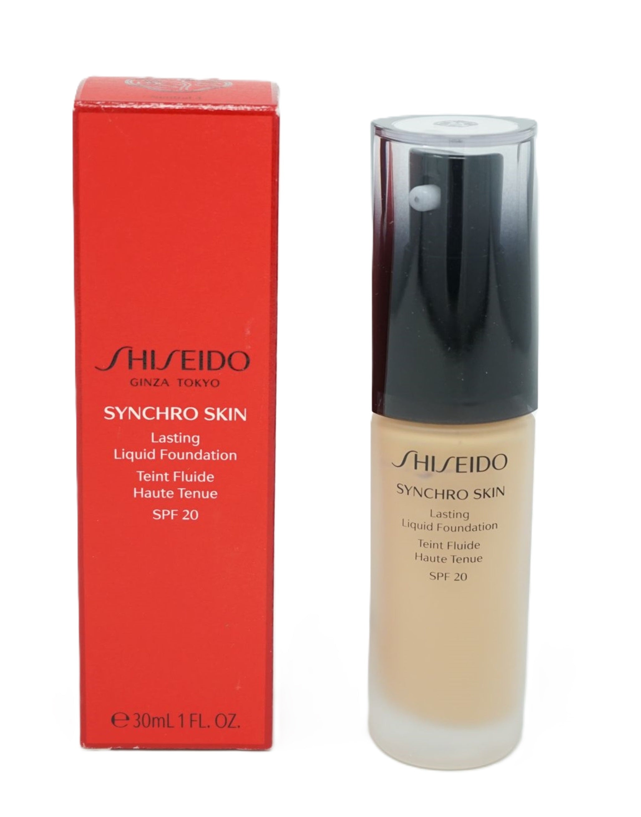 Shiseido Ginza Tokyo Sychro Lasting Foundation SPF20  neutral 4