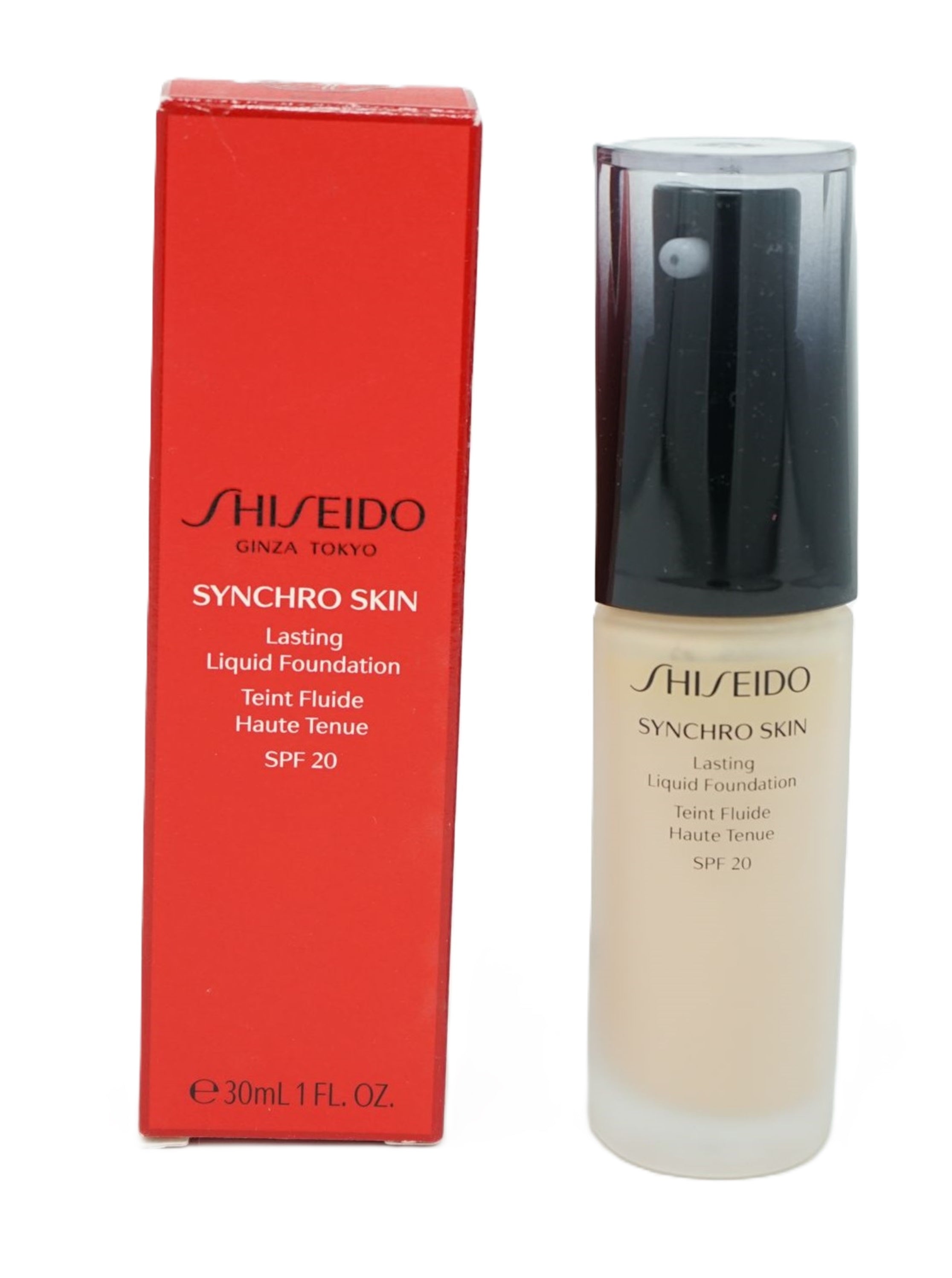 Shiseido Ginza Tokyo Sychro Skin Lasting Foundation SPF20  Rose2
