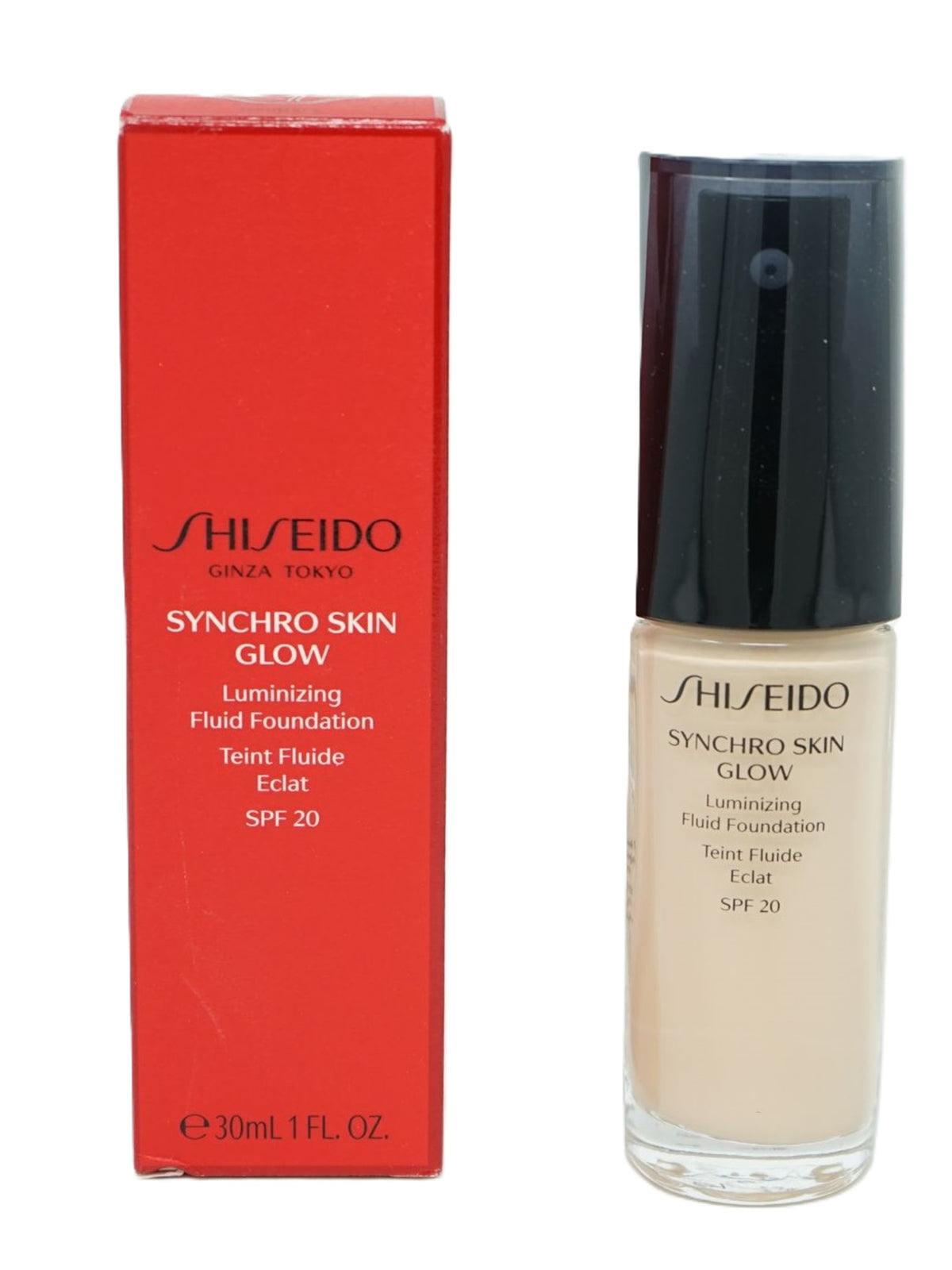 Shiseido Ginza Tokyo Sychro Skin Luminizing Foundation SPF20 Neutral 3