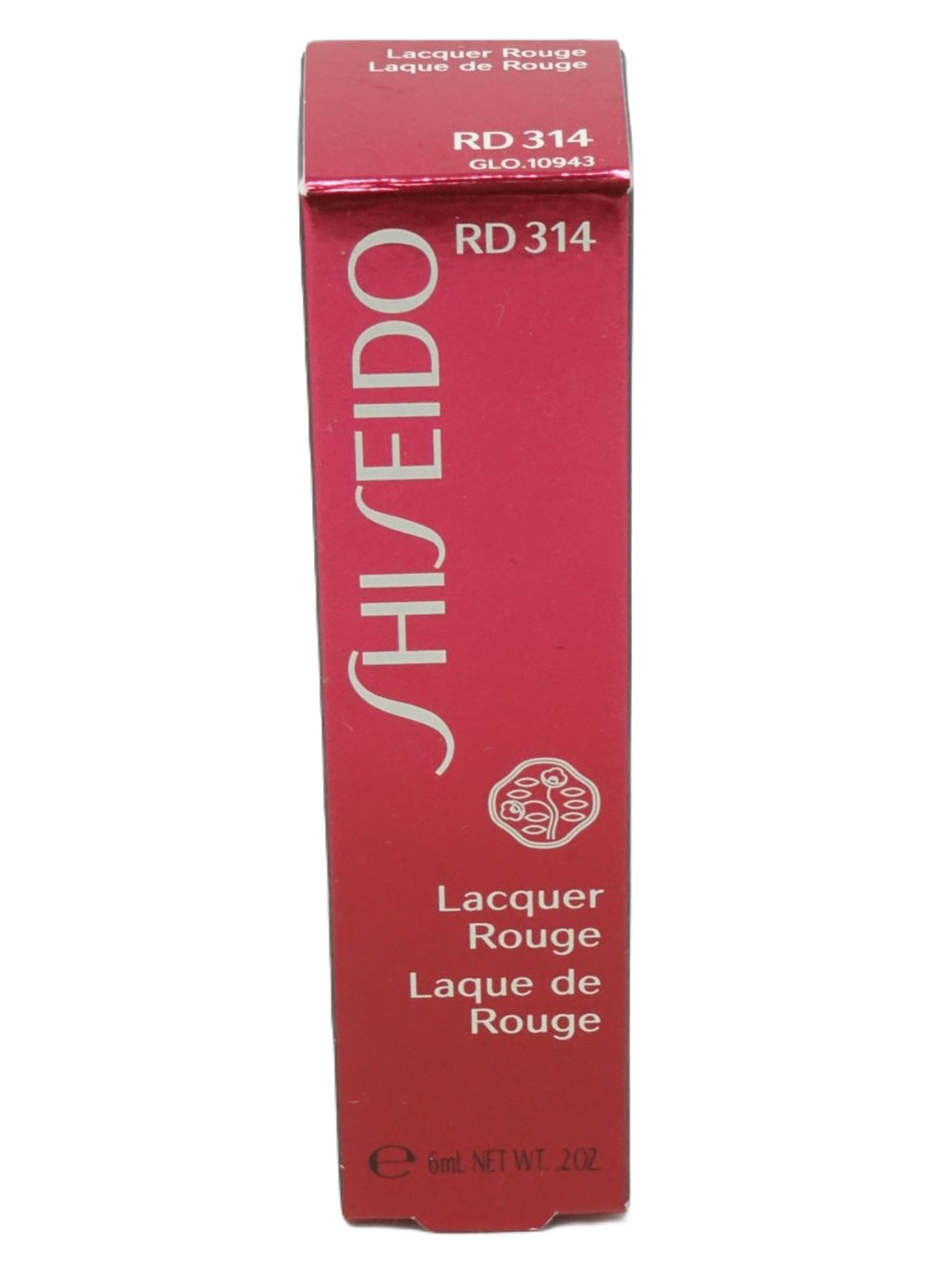 Shiseido Lacquer Rouge Lipgloss 6ml RD 314