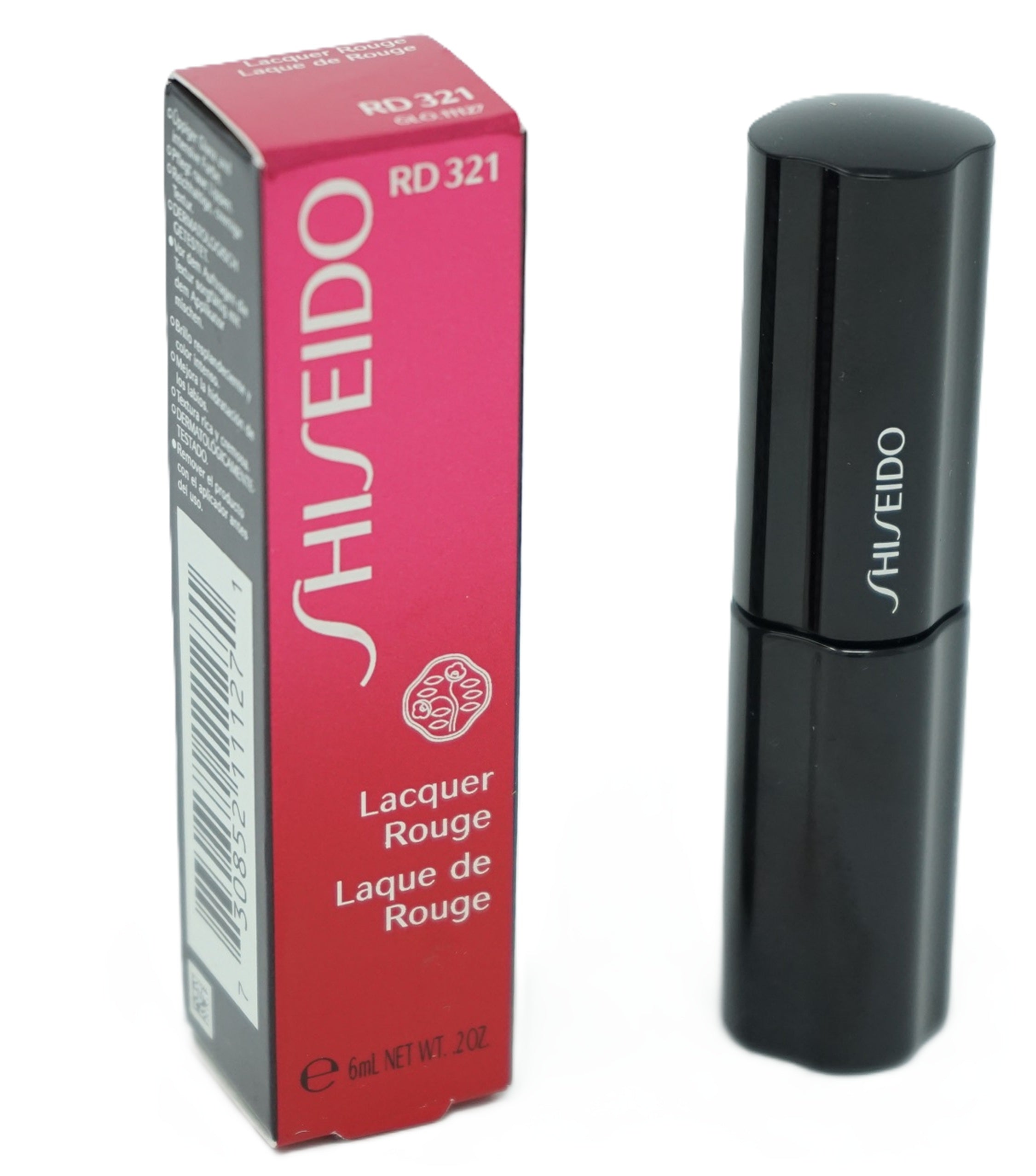 Shiseido Lacquer Rouge Lipgloss 6ml RD 321