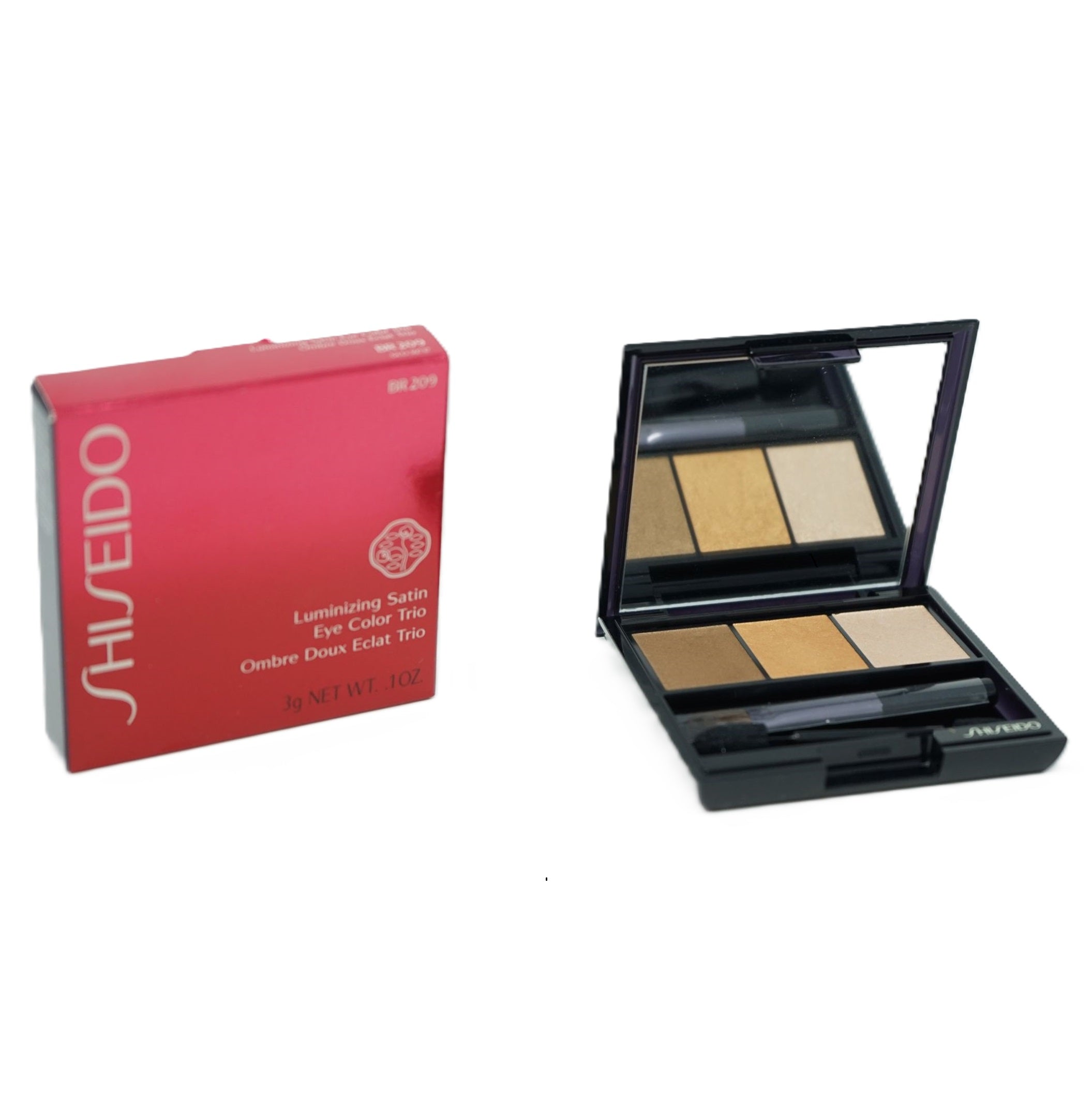 Shiseido Luminizing Satin Eye Color Trio Lidschatten BR209 , 3 g