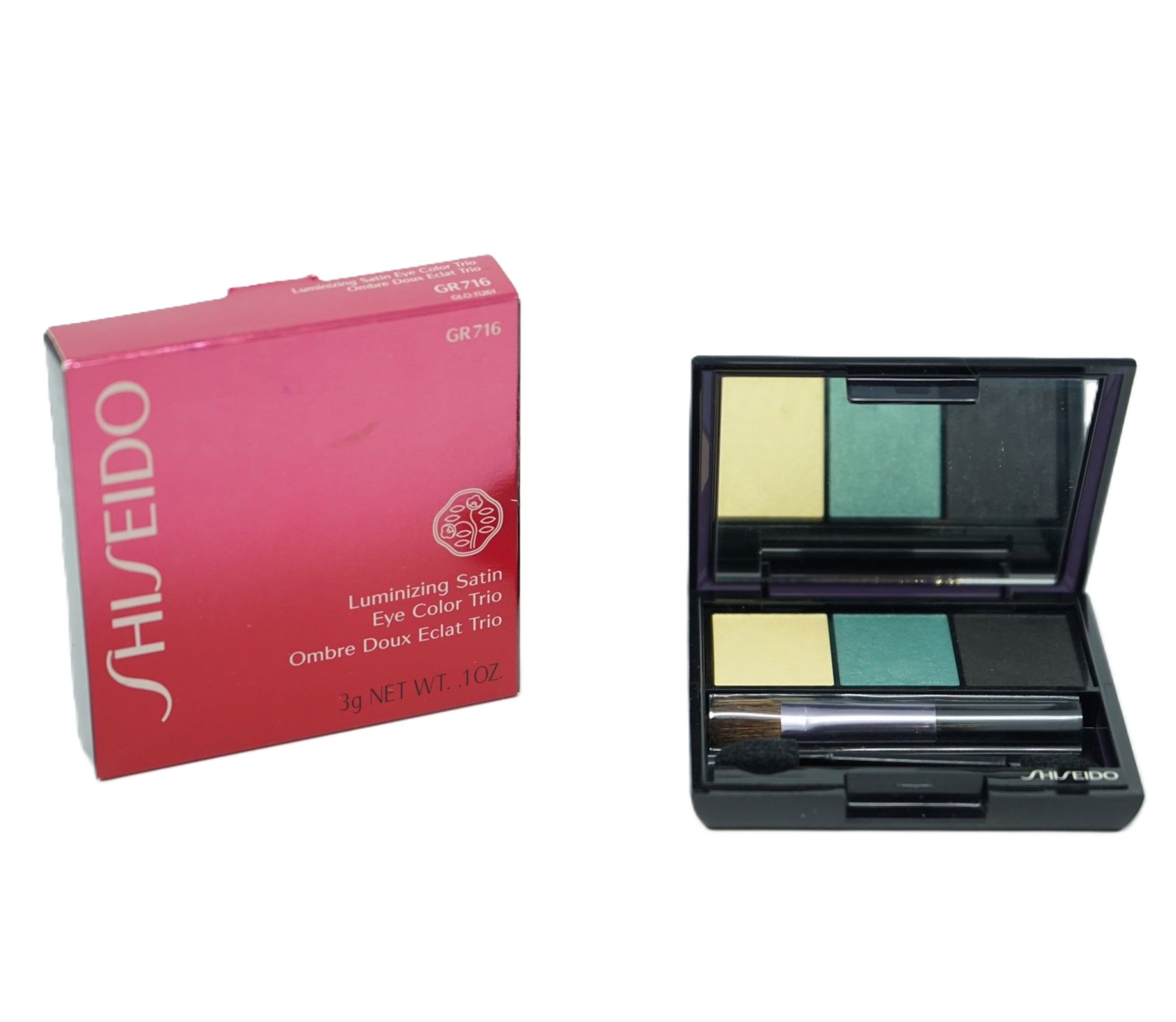 Shiseido Luminizing Satin Eye Color Trio Lidschatten GR716 , 3 g