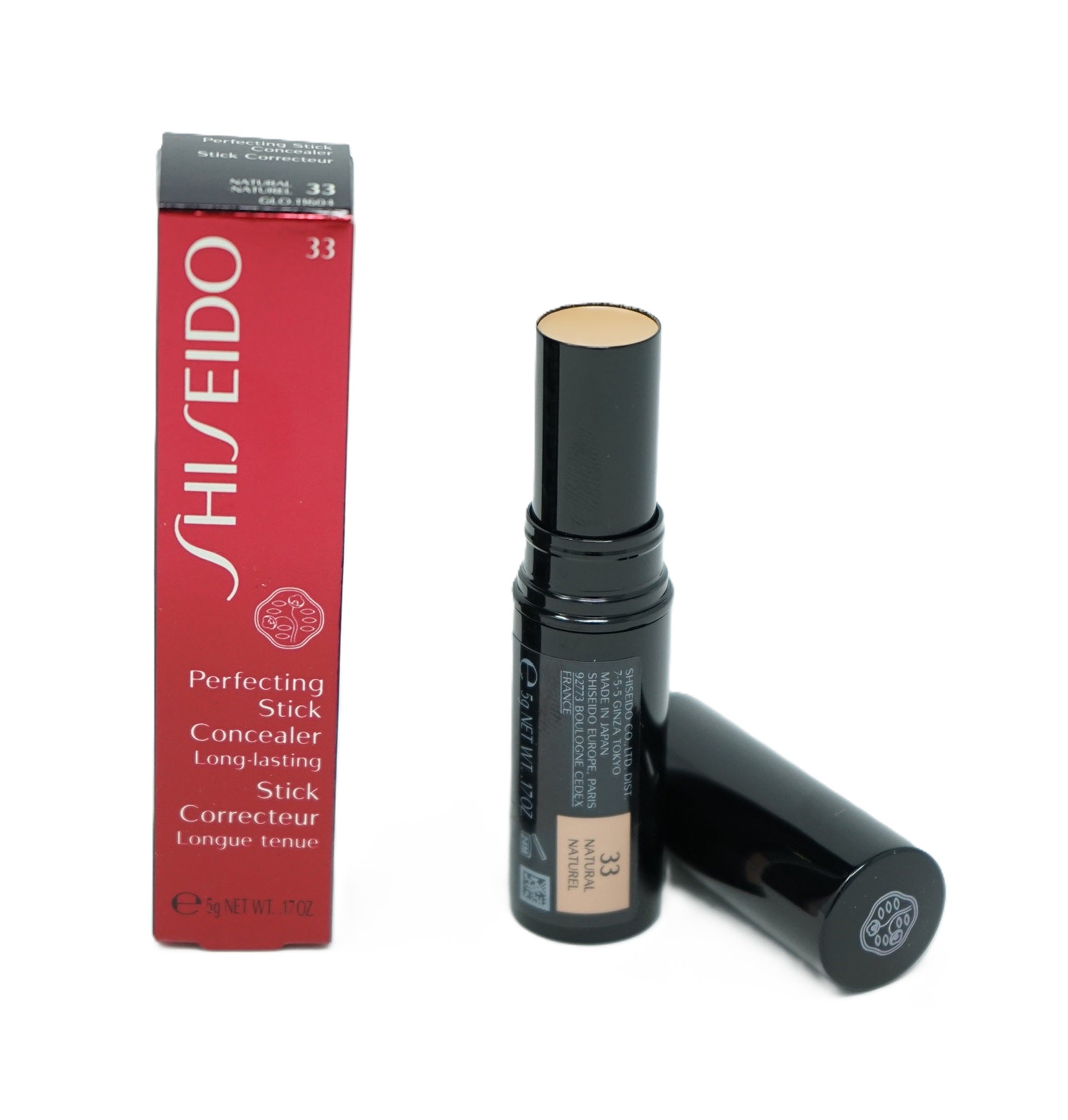 Shiseido Perfecting Stick Concealer long-lasting 5g 33 Naturel