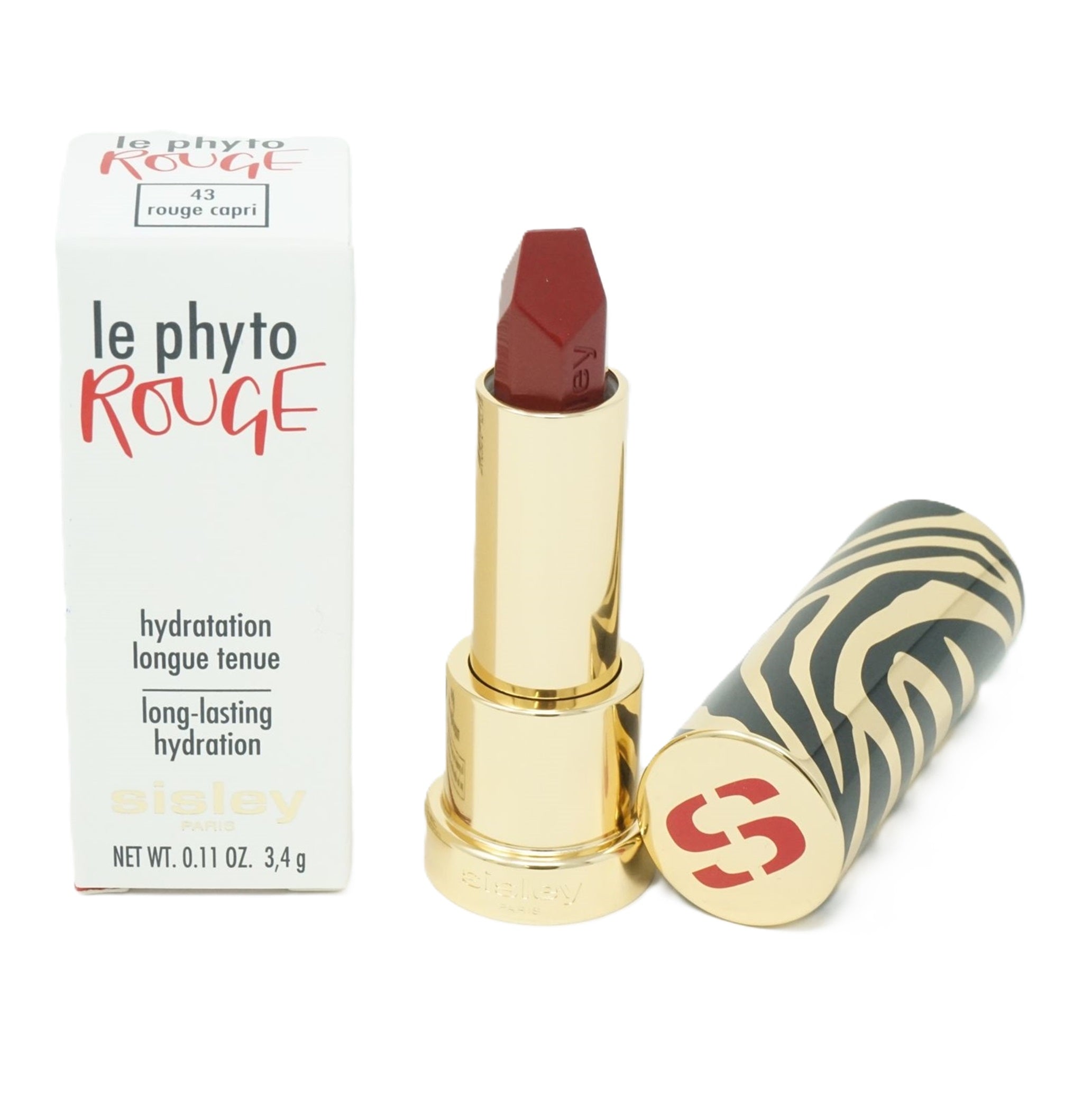 Sisley Le Phyto Rouge long lasting Lippenstift 43 rouge capri