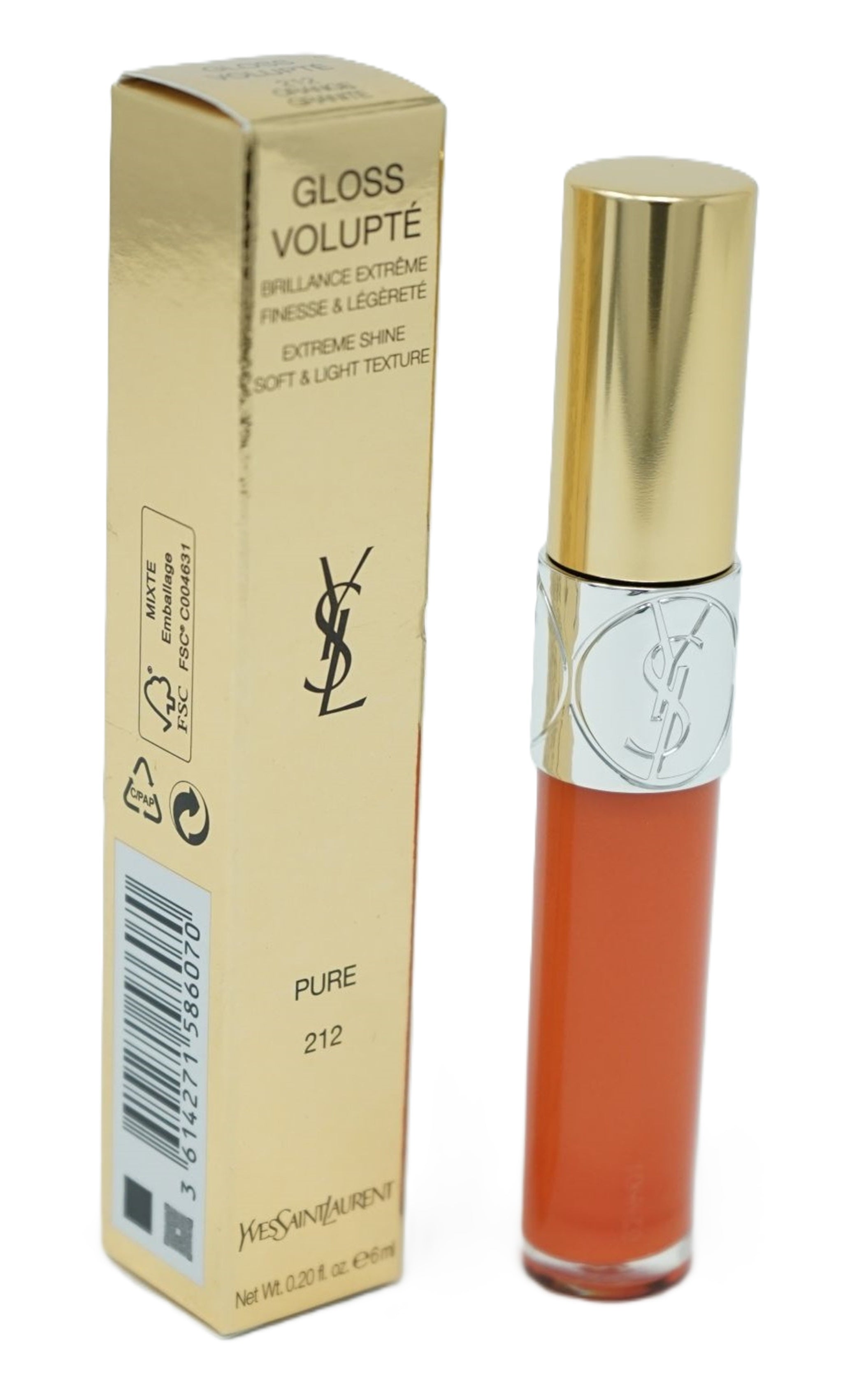 Yves Saint Laurent Gloss Volupte Lipgloss 212 Orange Granite
