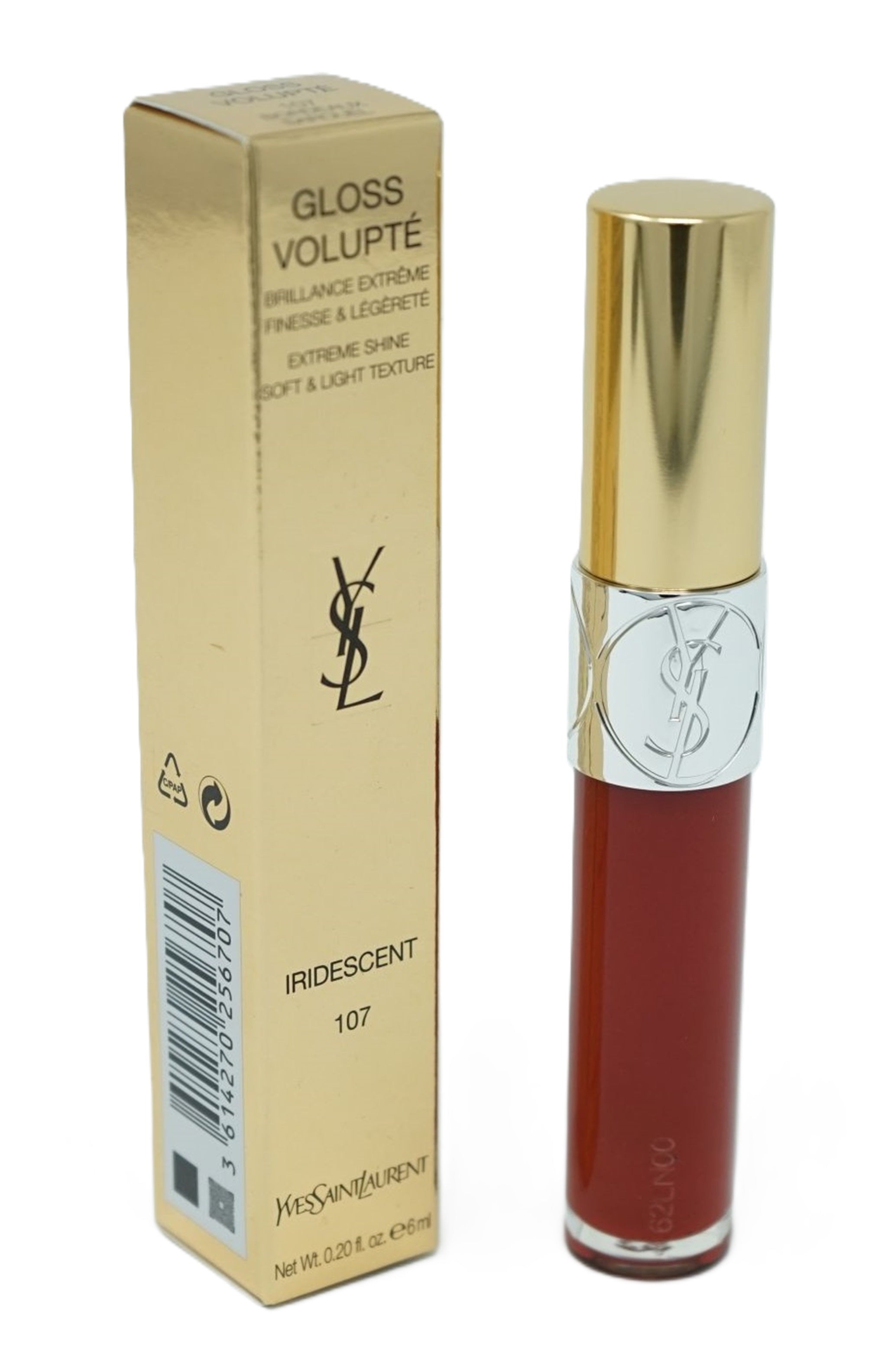 Yves Saint Laurent Gloss Volupte Lipgloss 107 Bordeaux Sarquel