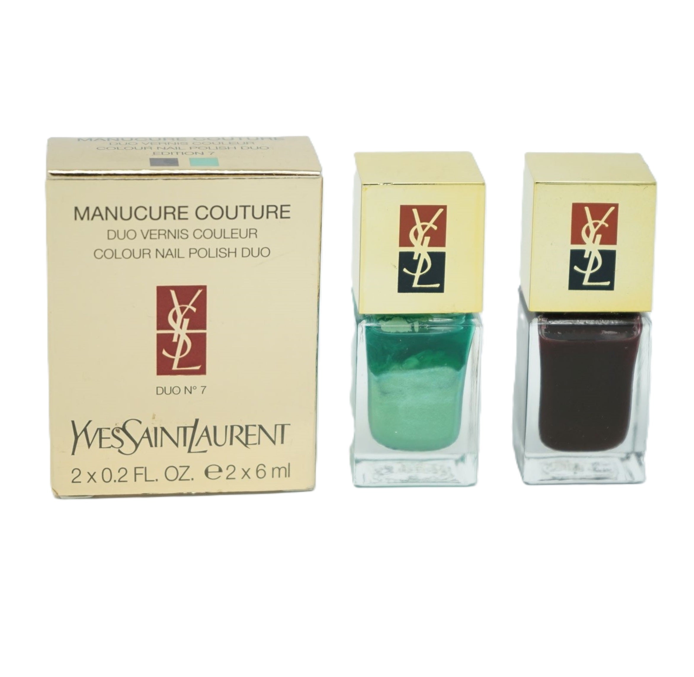 Yves Saint Laurent Manucure Couture Les Fauves Nagellack Duo-Nail  No7 Edition