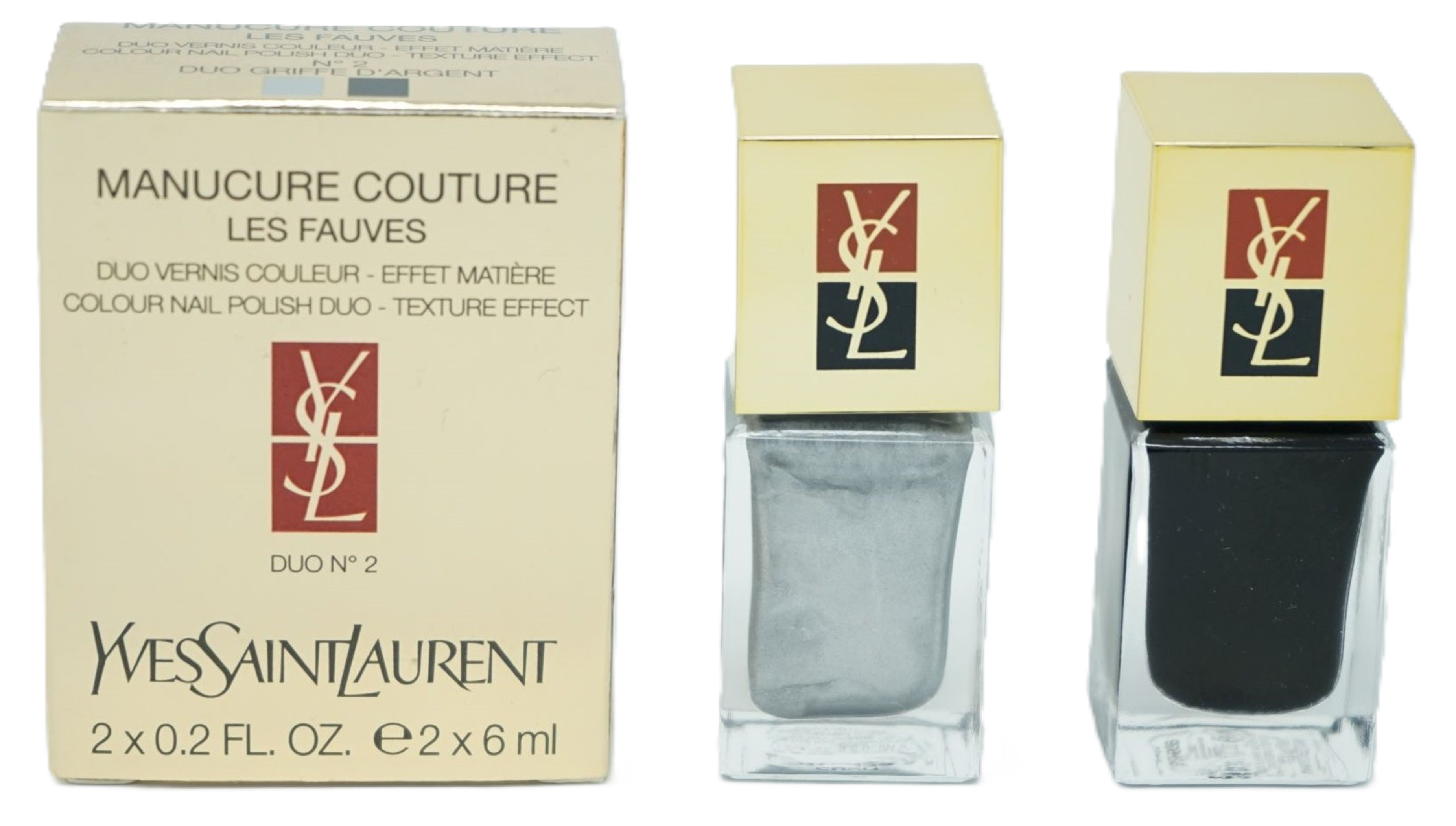 Yves Saint Laurent Nagellack Duo-Nail  No2 Griffe D'Argent