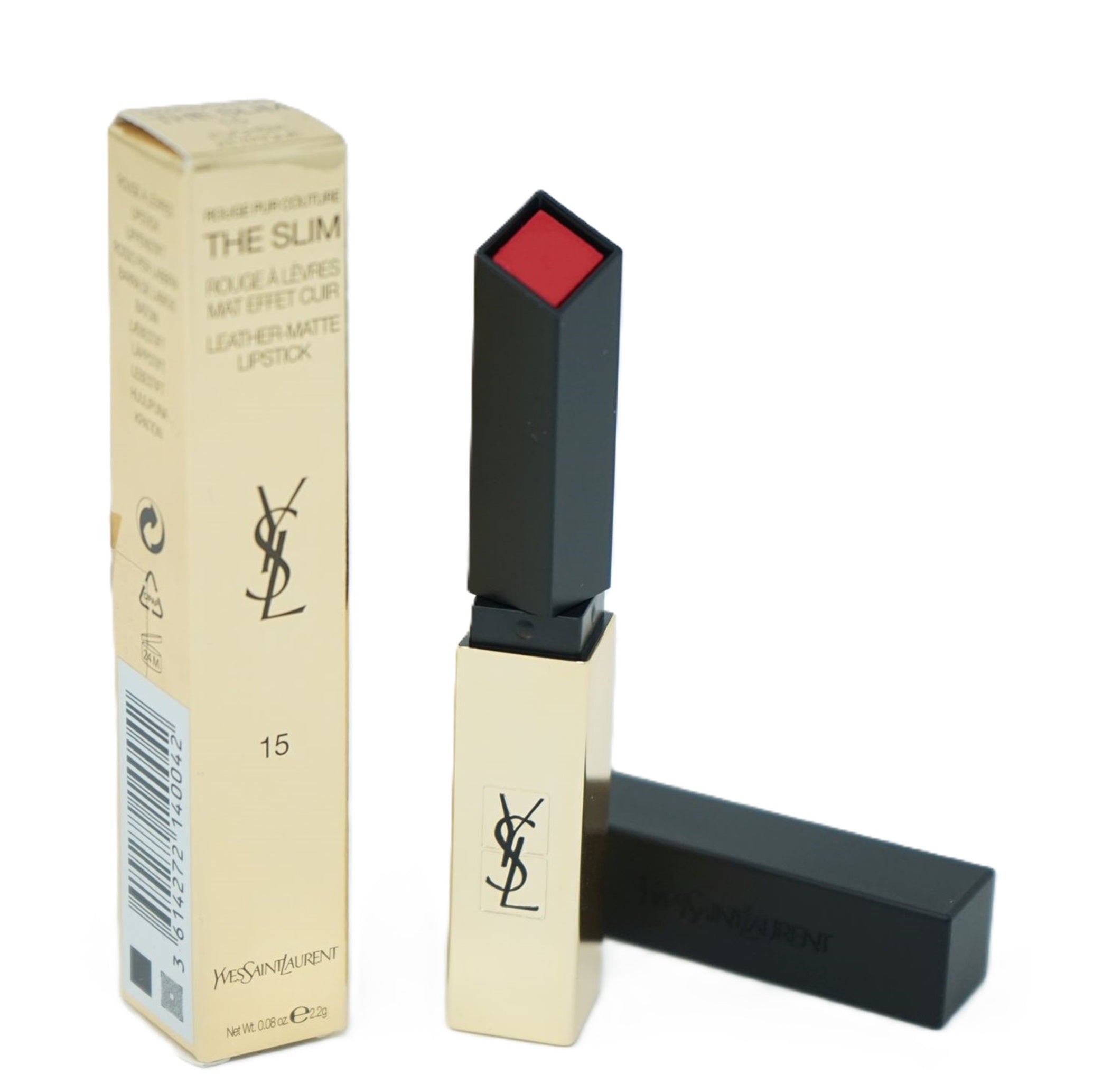 Yves saint Laurent  Rouge Pur Couture The Slim Matt Lipstick 15 Fuchsia Atypique