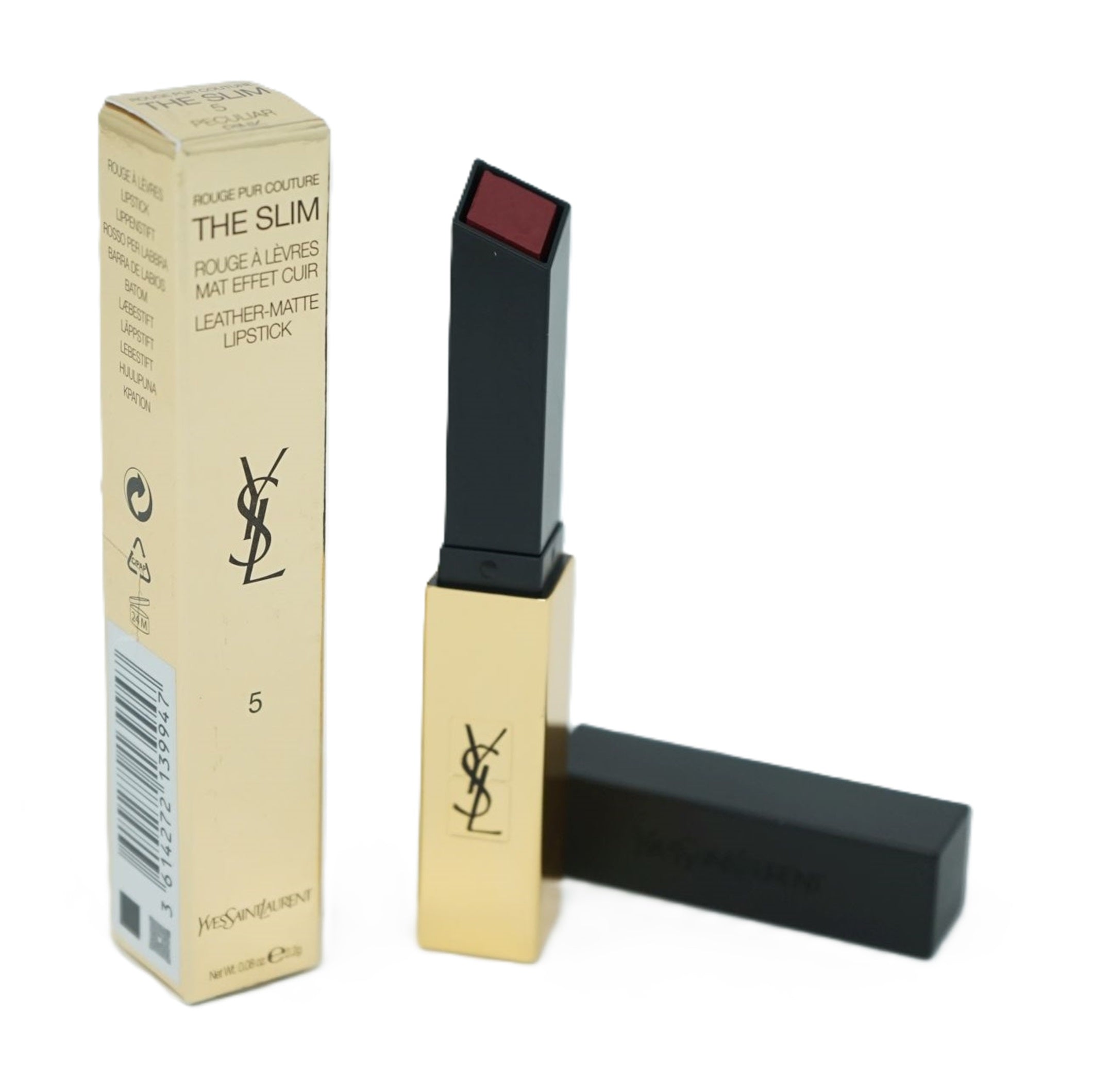 Yves saint Laurent Rouge  Slim Matt Lipstick 5 Peculiar Pink