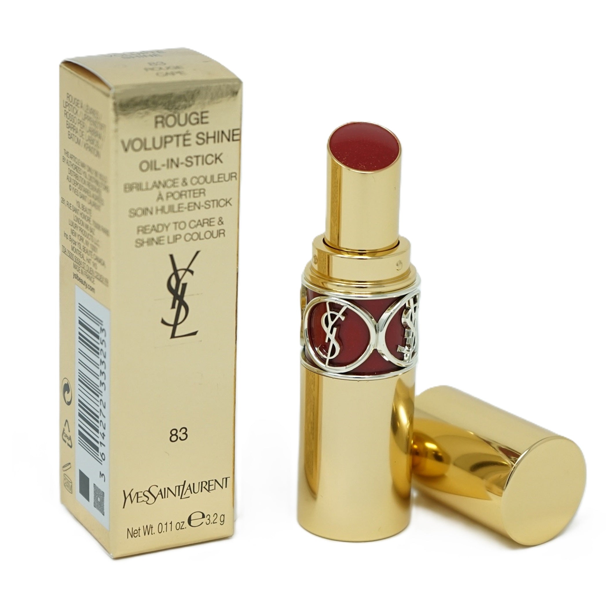 Yves Saint Laurent Rouge Volupte Shine Lippenstift 83 Rouge Cape