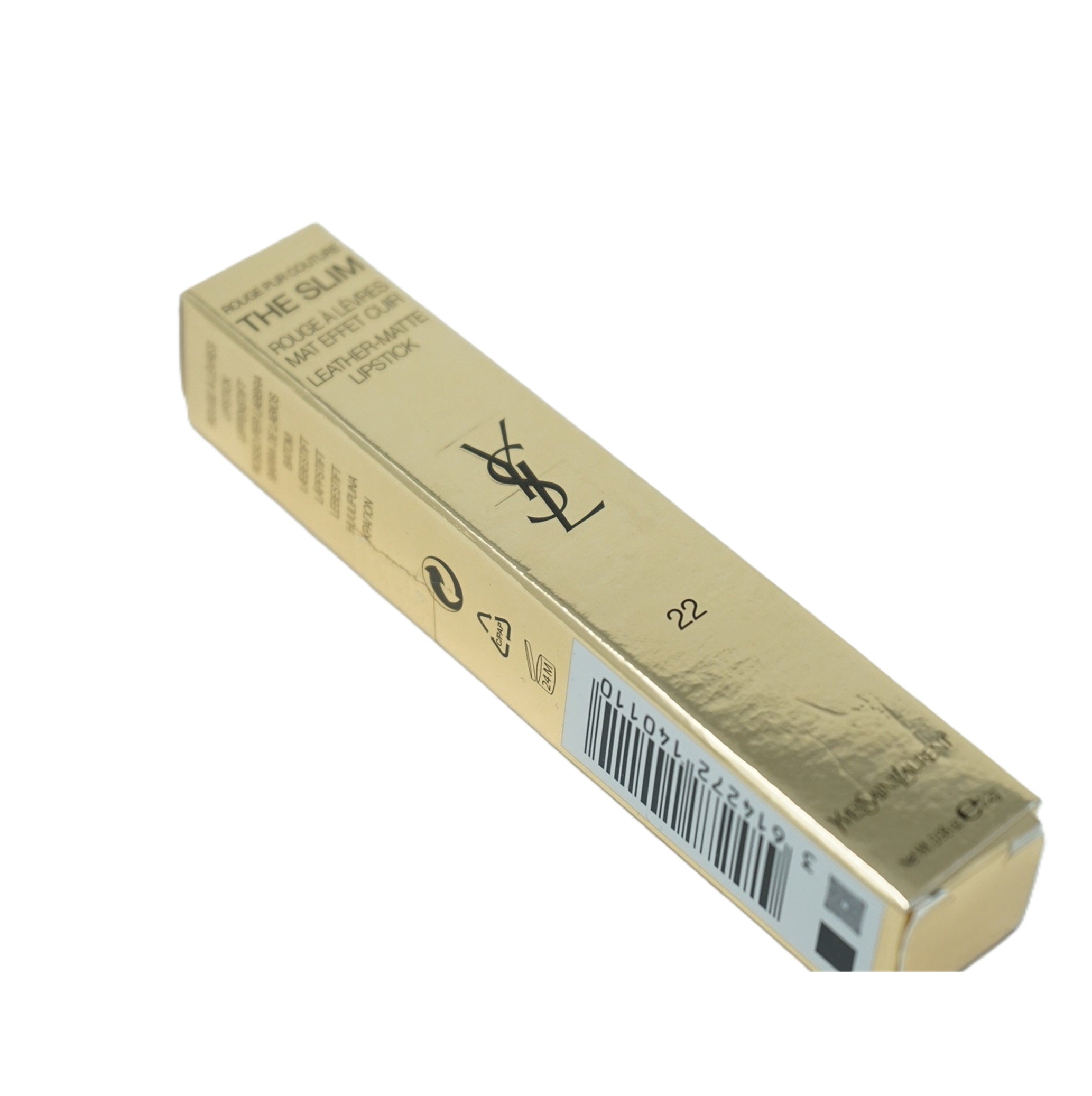 Yves Saint Laurent The Slim Leather Matte Lipstick 22 Ironic Burgundy