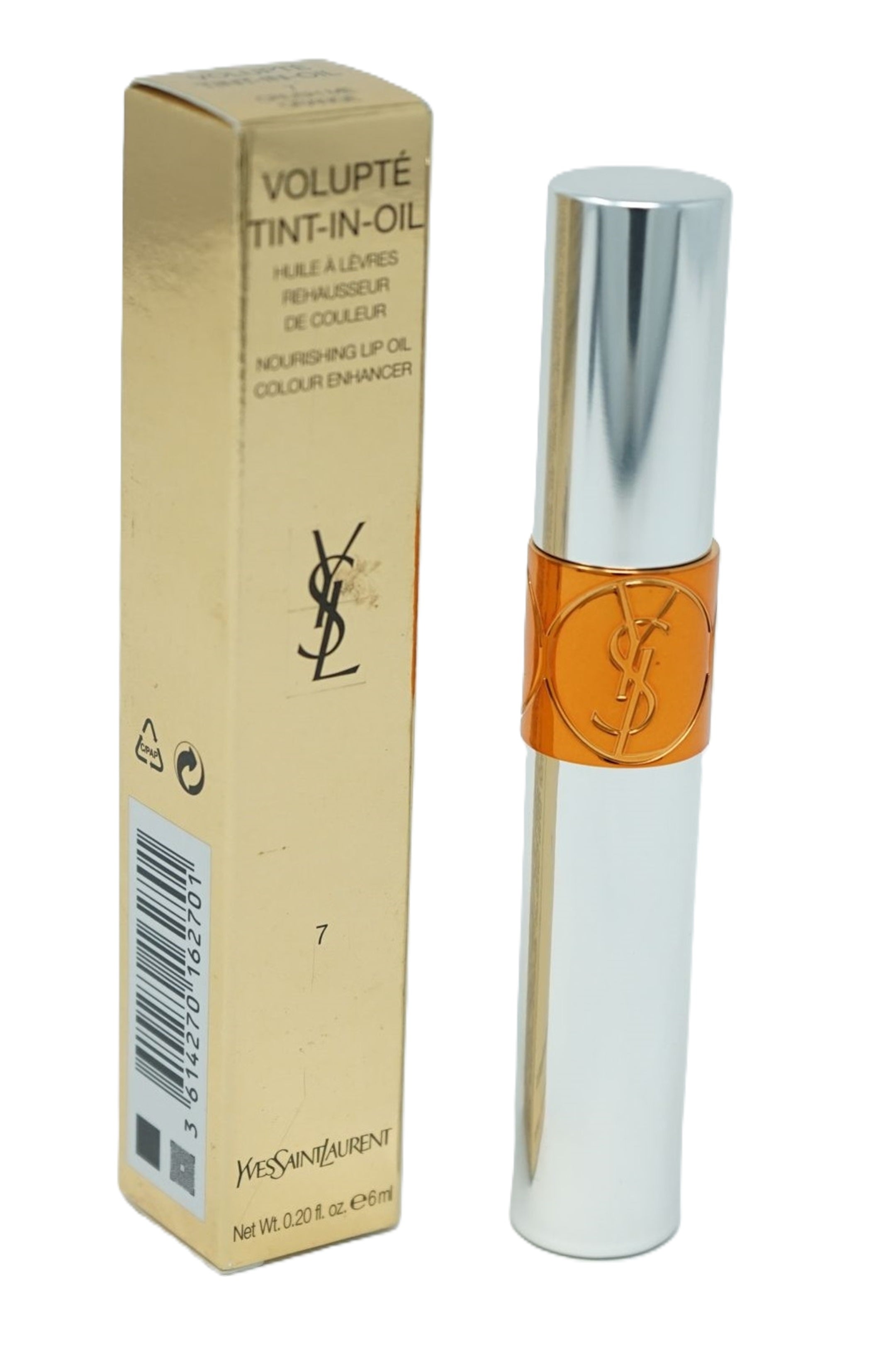 Yves Saint Laurent Volupte Tint-in-Oil Lip Oil 6ml Crush Me Orange 7