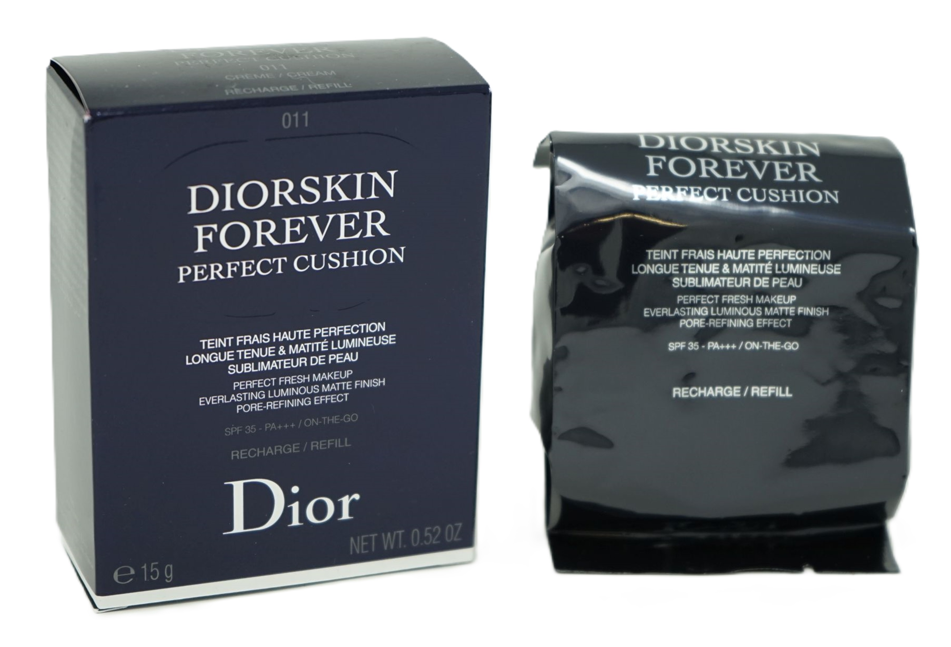 Dior DiorSkin Forever Perfect Cushion 15g Perfect Fresh Makeup Refill   011 Cream