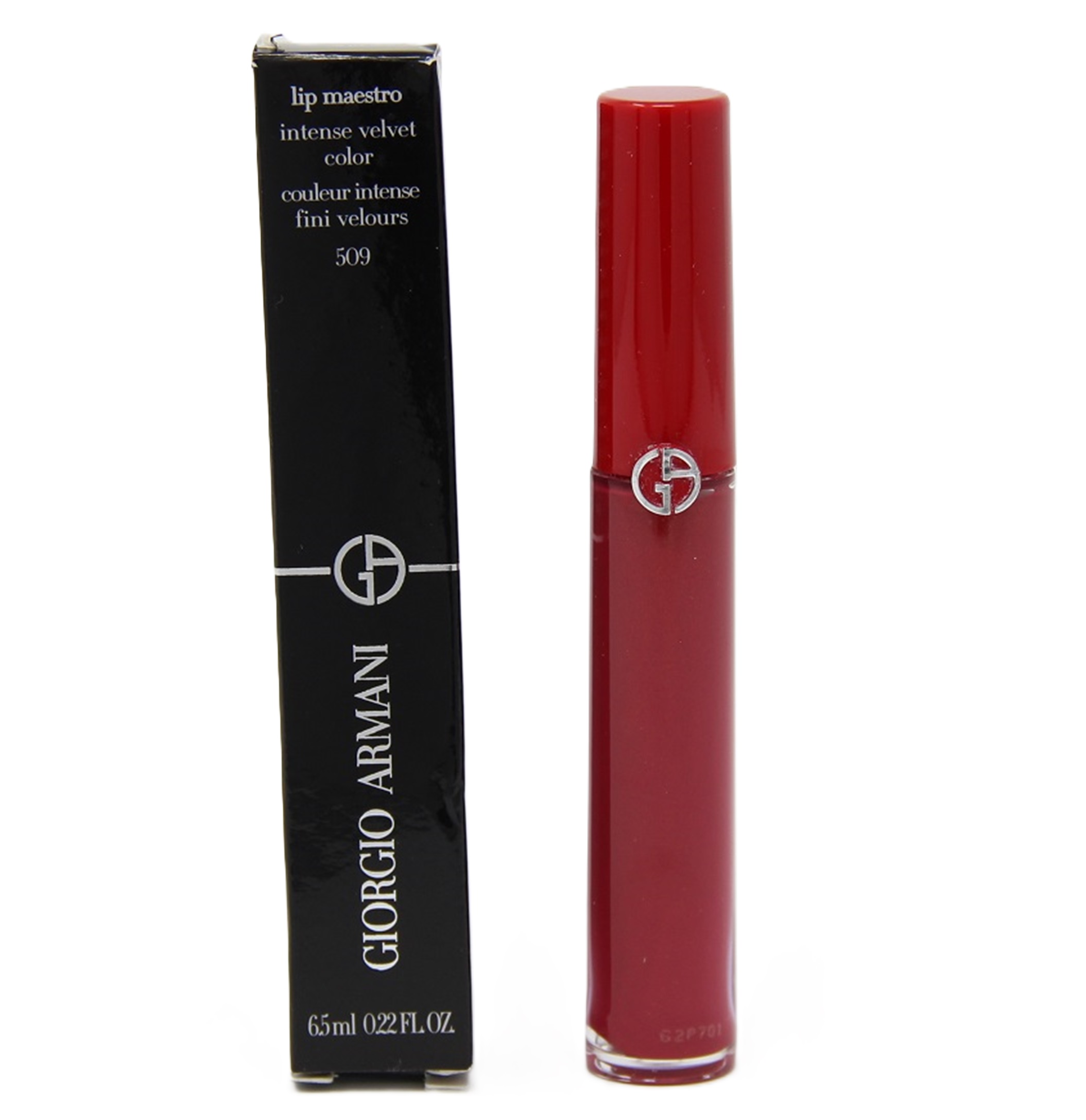 Giorgio Armani lip maestro intense velvet color 509 ruby nude