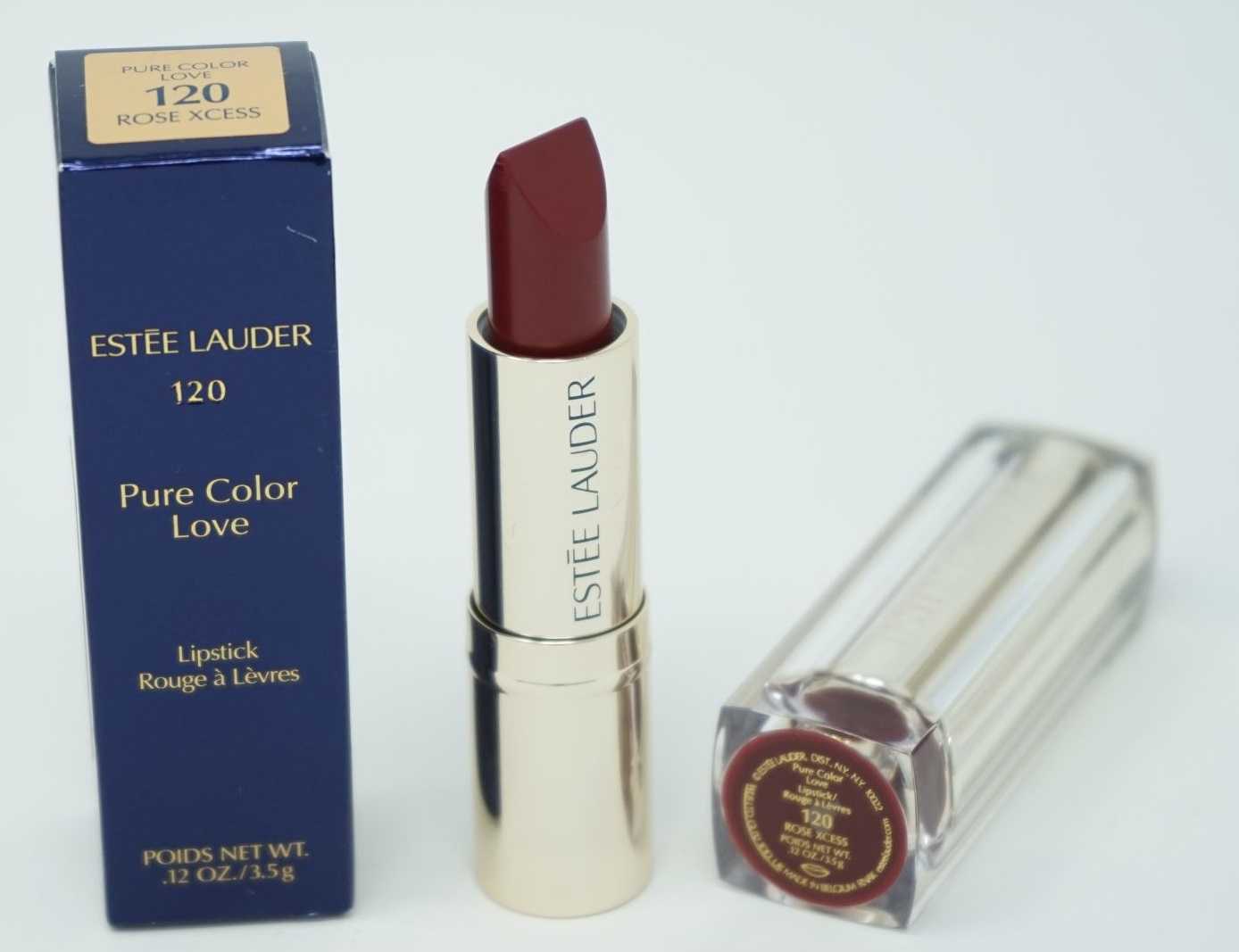 Estee Lauder Pure Color Love Lipstick 120 Rose Xcess