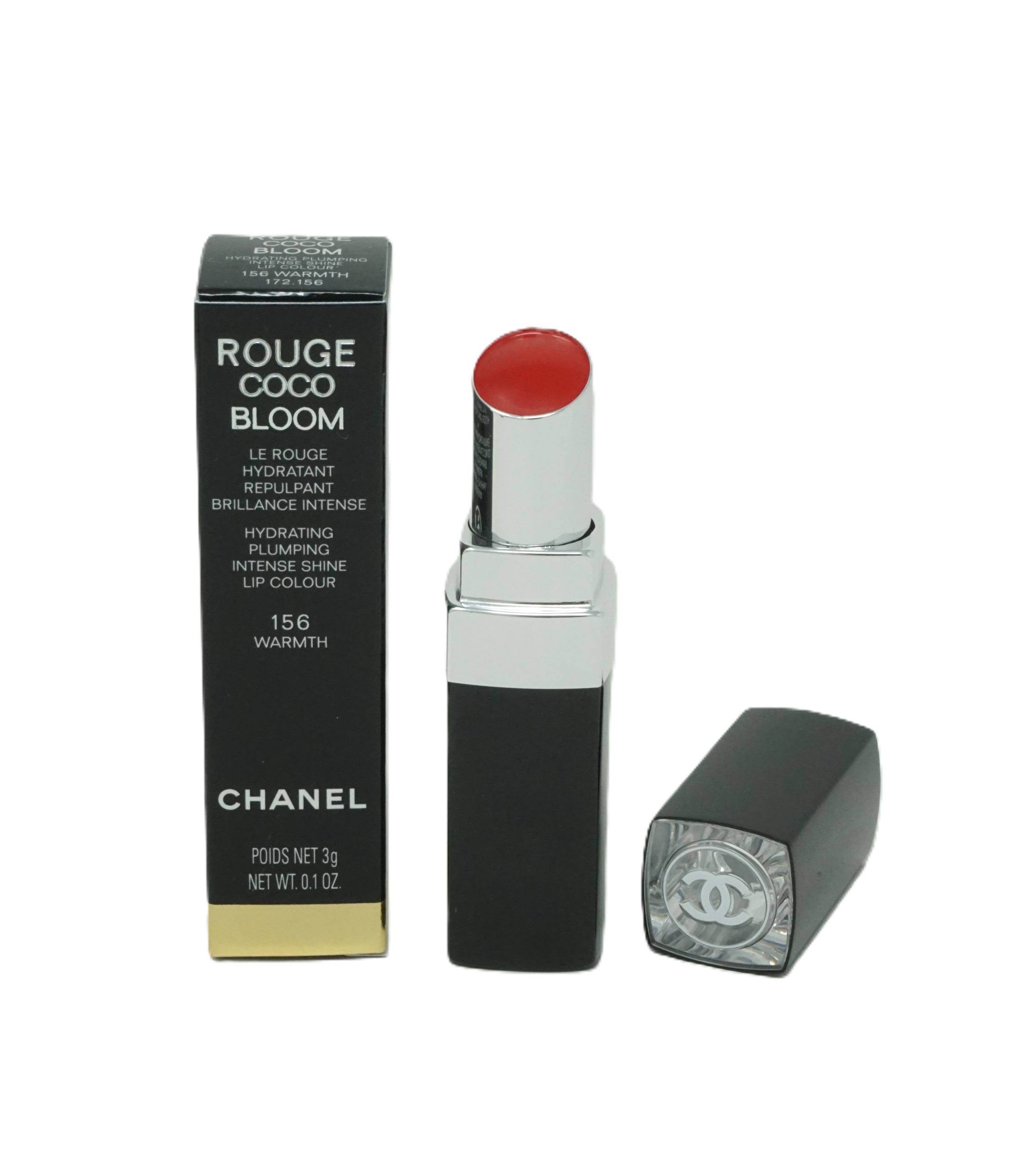 Chanel Rouge Coco Bloom Lippenstift 3g Warmth 156