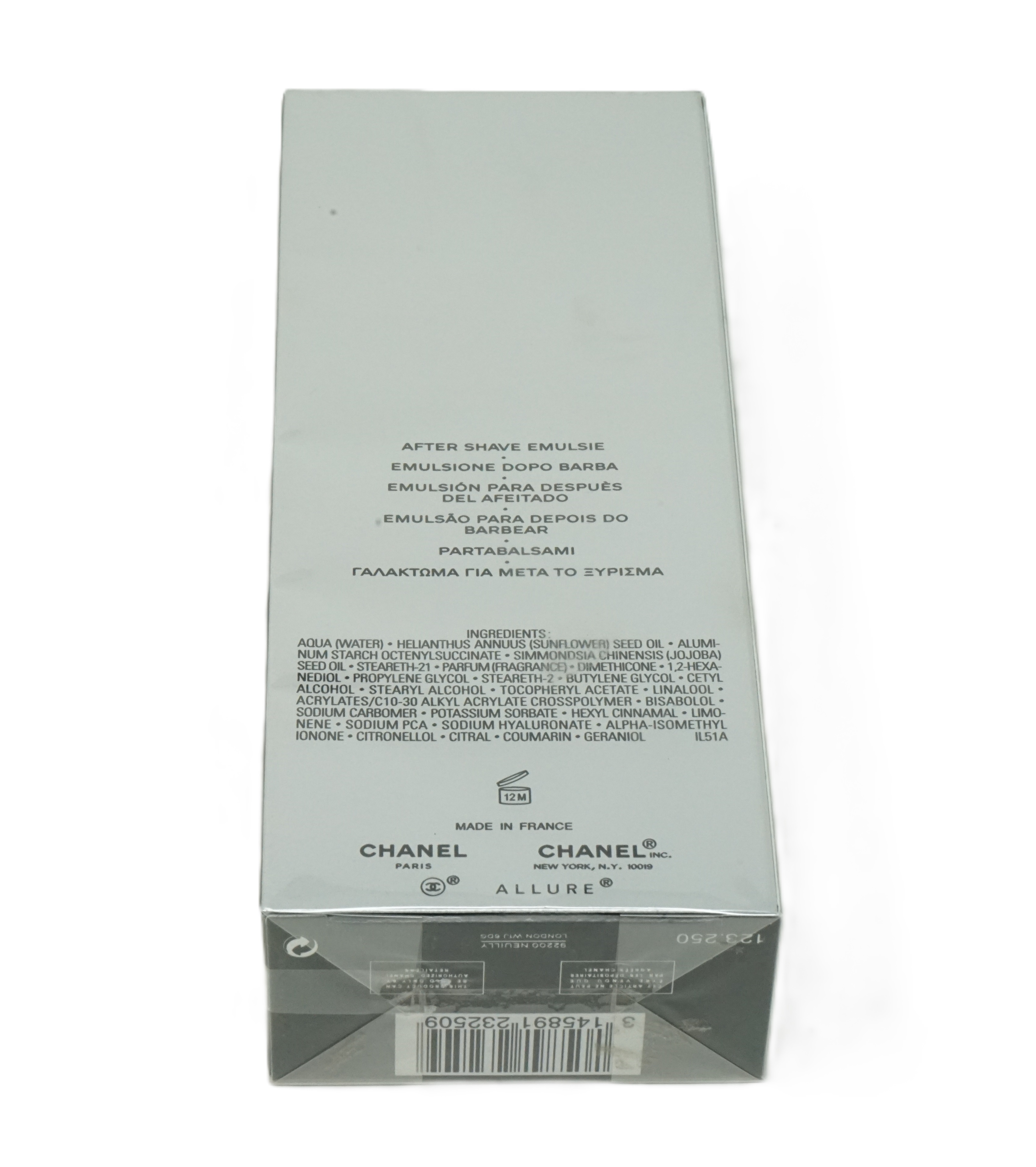 Chanel Allure Homme Sport After Shave Moisturizer 100 ml