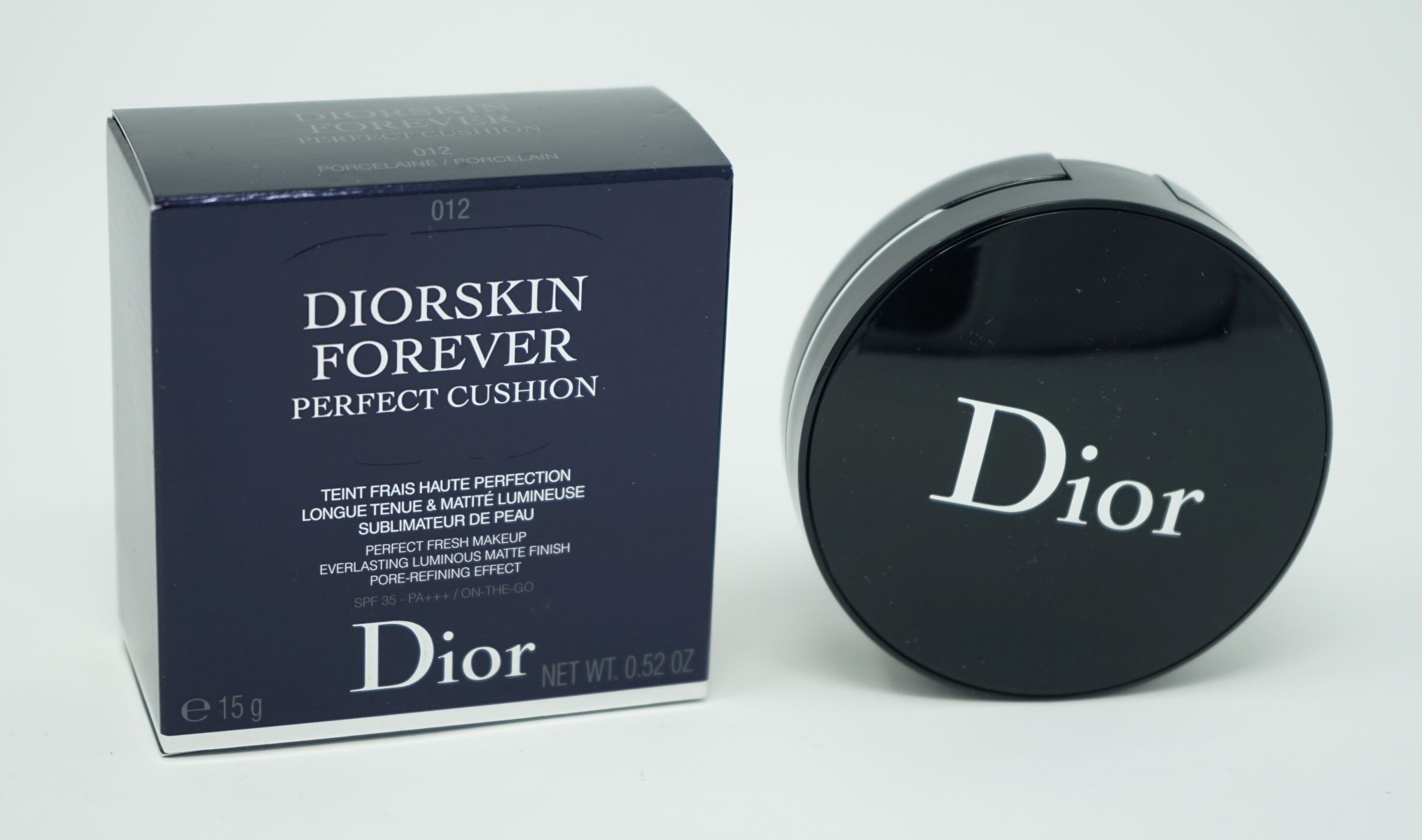 Dior DiorSkin Forever Perfect Cushion 15g Perfect Fresh Makeup  012 Porcelain