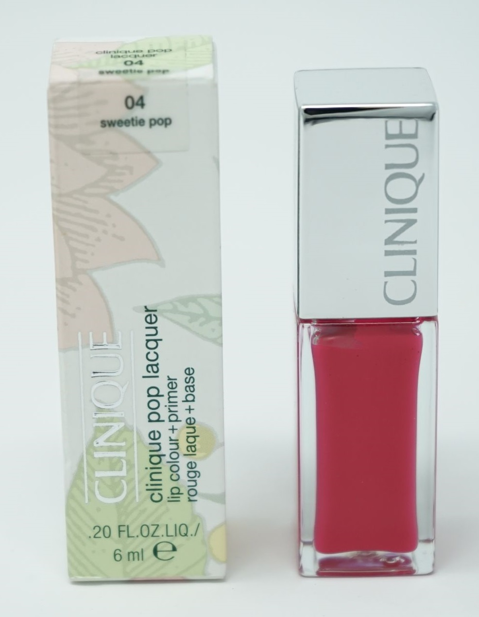 Clinique Pop Lacquer lip colour + primer rouge Lippenstift  6ml /04 Sweetie pop
