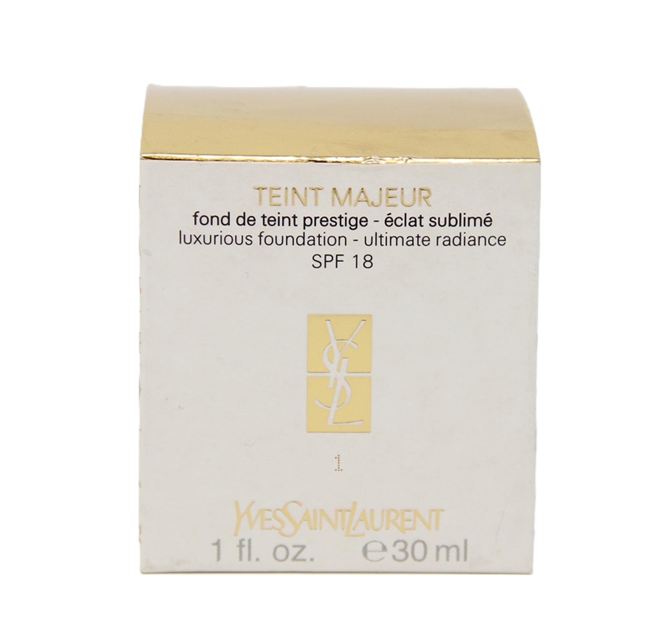 Yves Saint Laurent Teint Majeur 1 Foundation SPF18 30ml