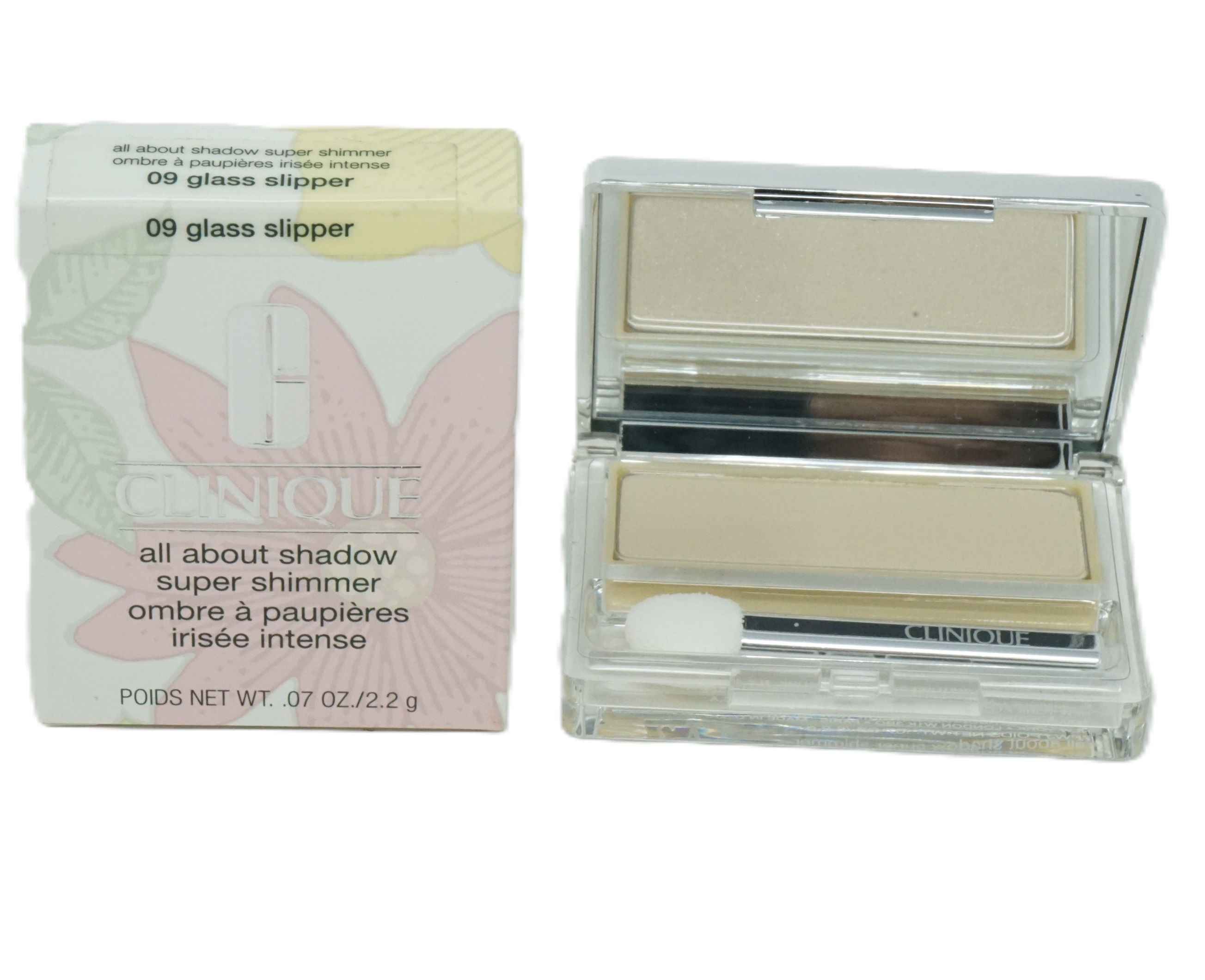 Clinique All about Shadow 2,2g super shimmer Lidschatten 09 glass slipper