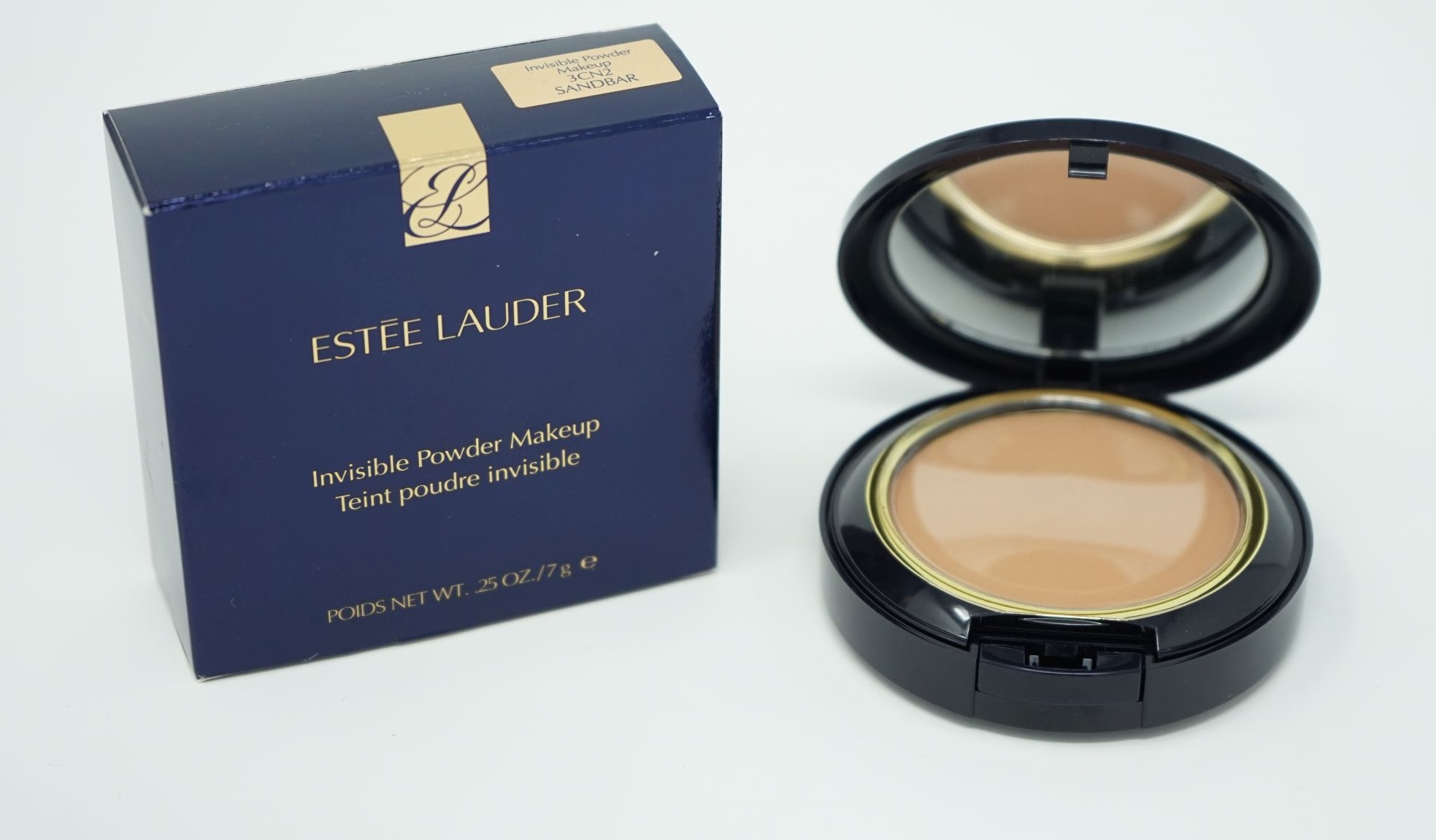 Estee Lauder Invisible Powder Makeup Pudermakeup 3CN2 Sandbar 7g