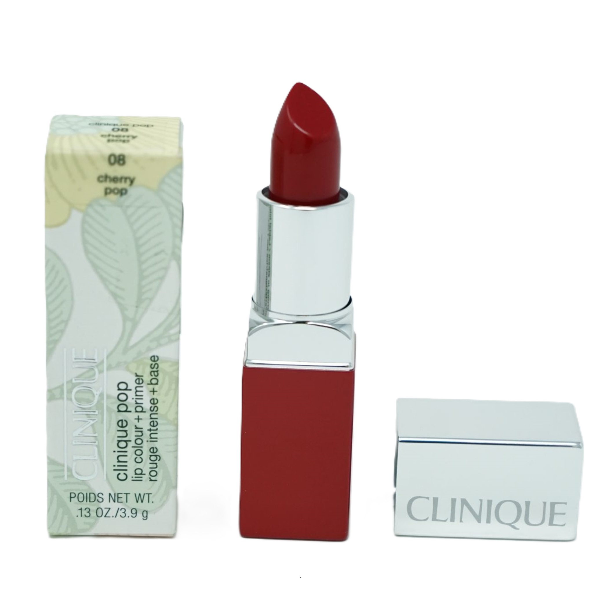 Clinique Pop Lip Colour Lippenstift  08 Cherry Pop2 Bare Pop