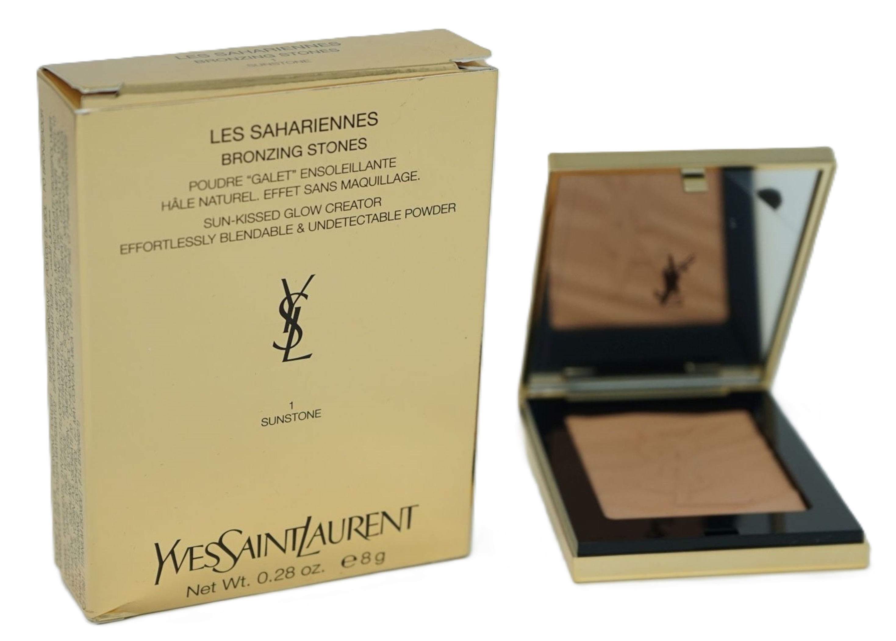 Yves Saint Laurent Les Sahariennes Healthy Undetectable-Powder Puder 1 Sunstone