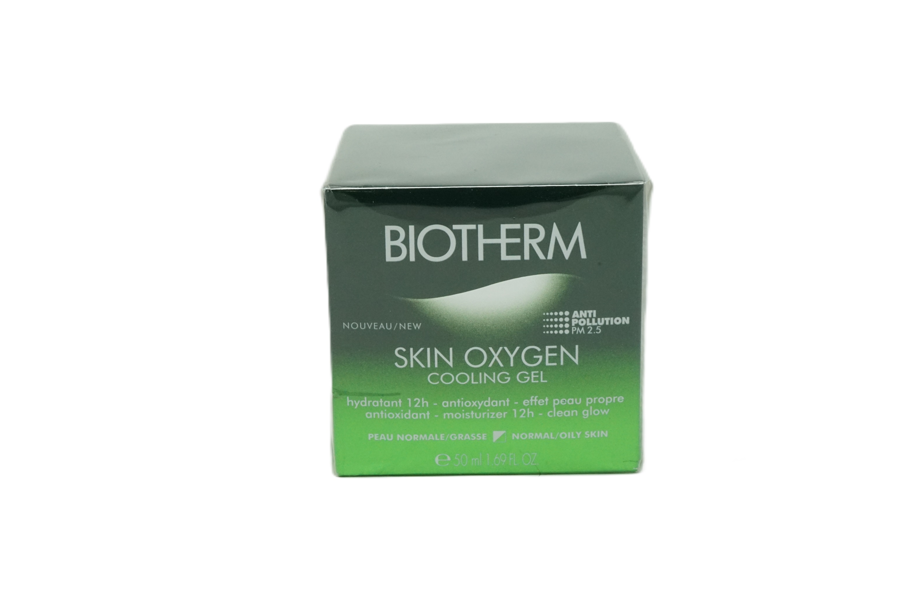 Biotherm Skin Oxygen Cooling Gel Clean Glow Noramel bis ölige Haut 50ml