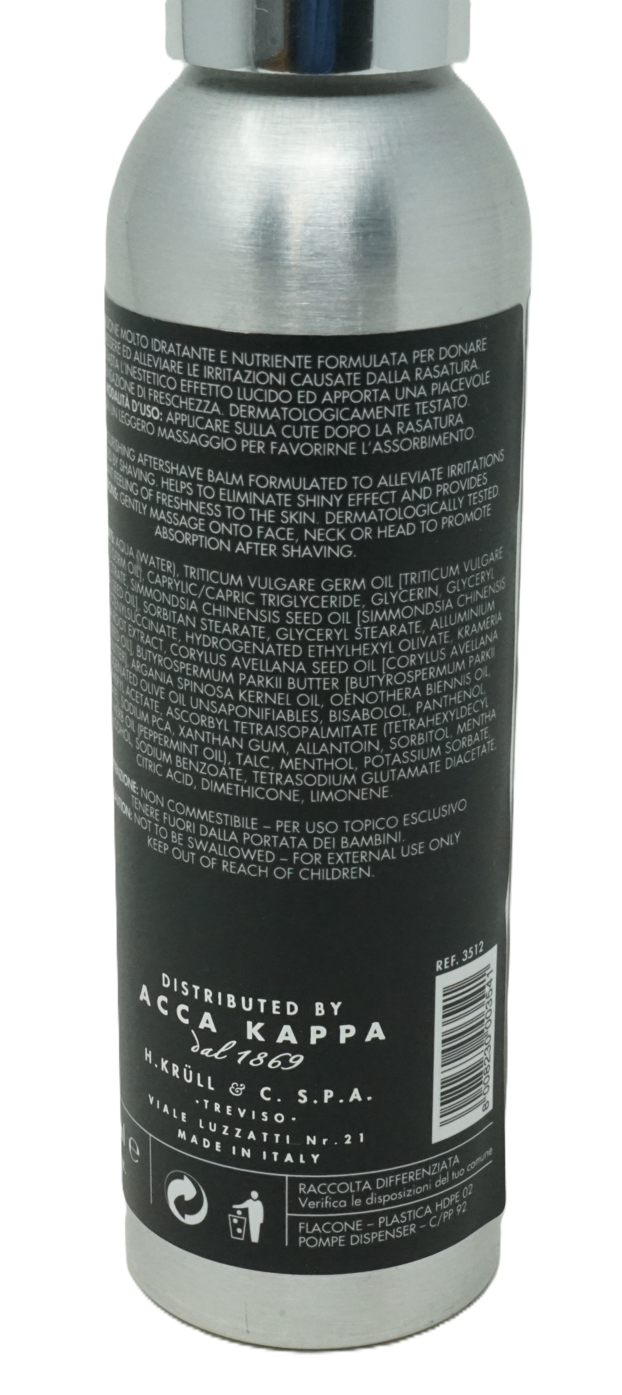 Acca Kappa Vitamin enriched After Shave Balm 125 ml Acca Kappa Vitamin enriched After Shave Balm 125 ml