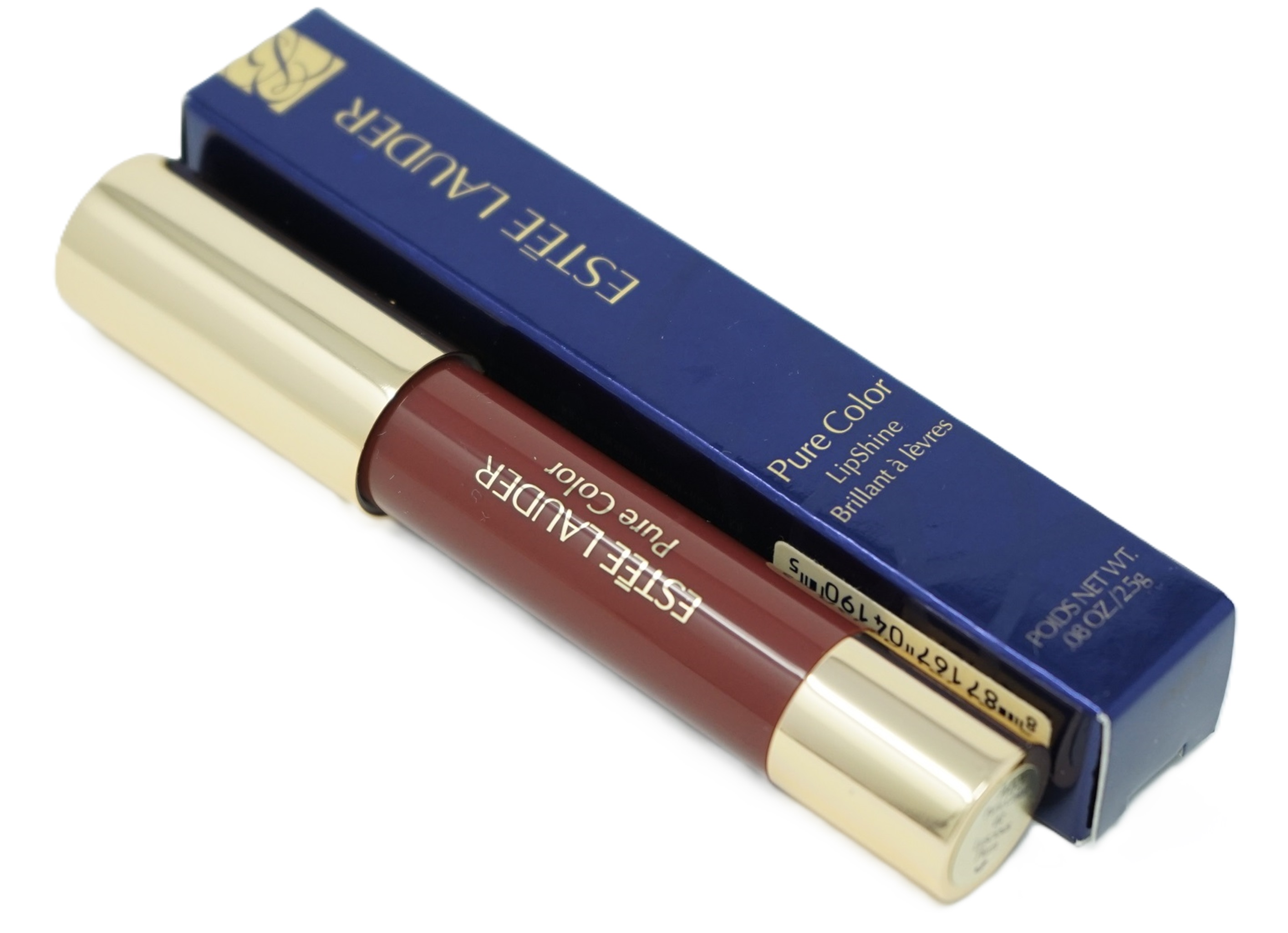 Estee Lauder Pure Color Mandarin Lip Shine Lipgloss 02 Lusciou plum